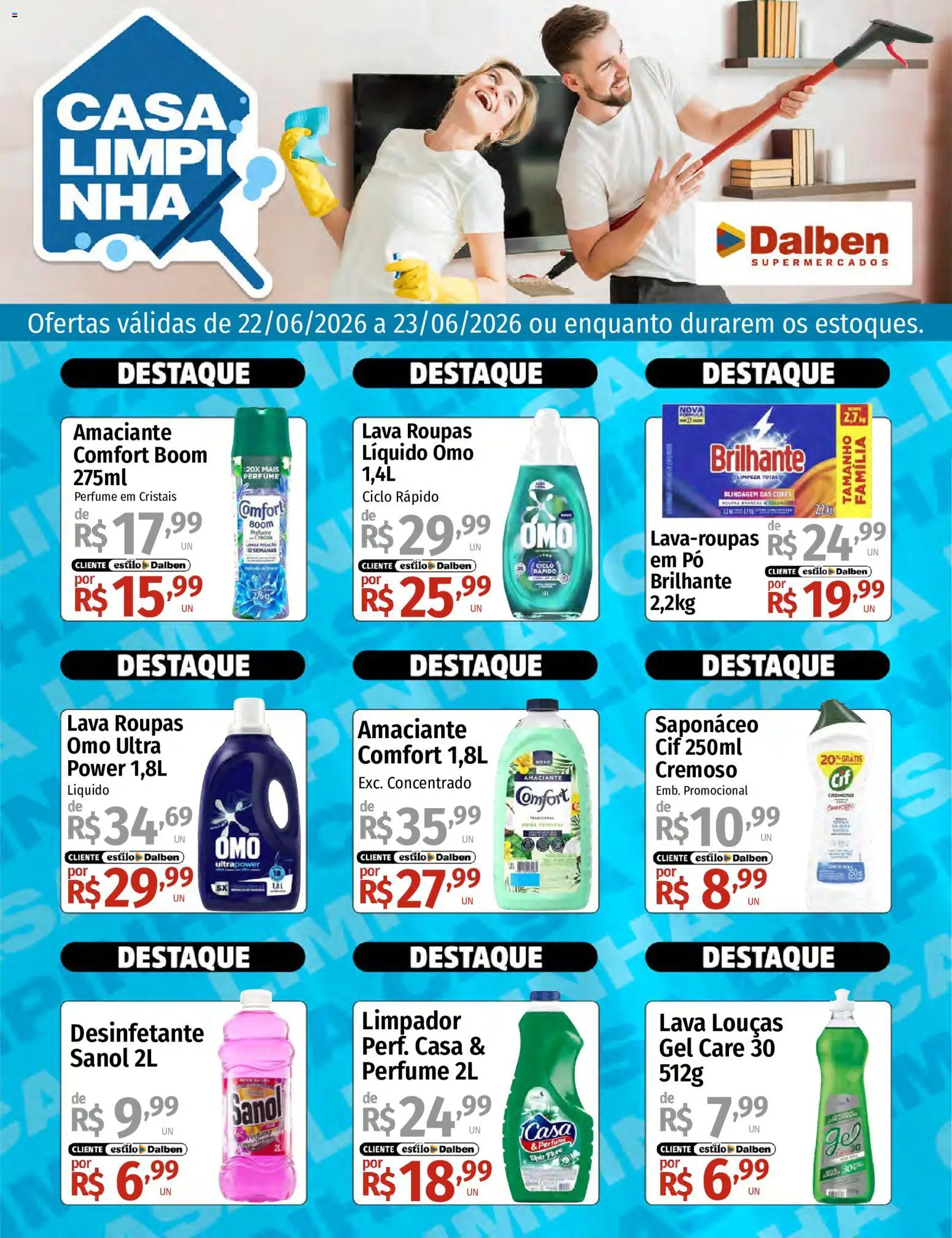 Supermercado Dalben Folheto - válido de 22/06/2026 | Página: 1