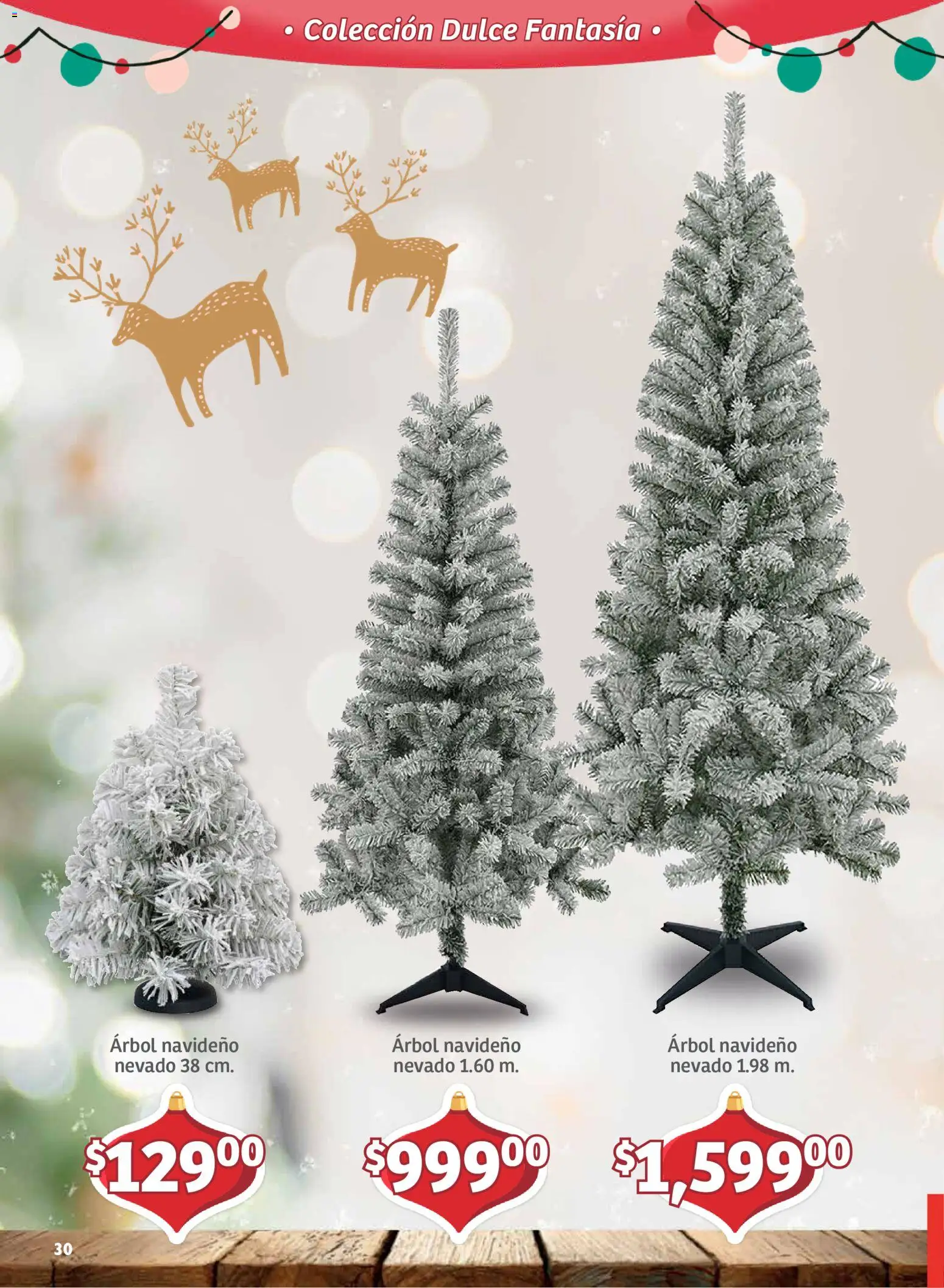 Nuevas ofertas de Soriana válidas en toda la República Mexicana desde el 30/09/2026. ¡Encuentra las mejores ofertas en Soriana folleto Decoración de Navidad Mercado! | Página: 30