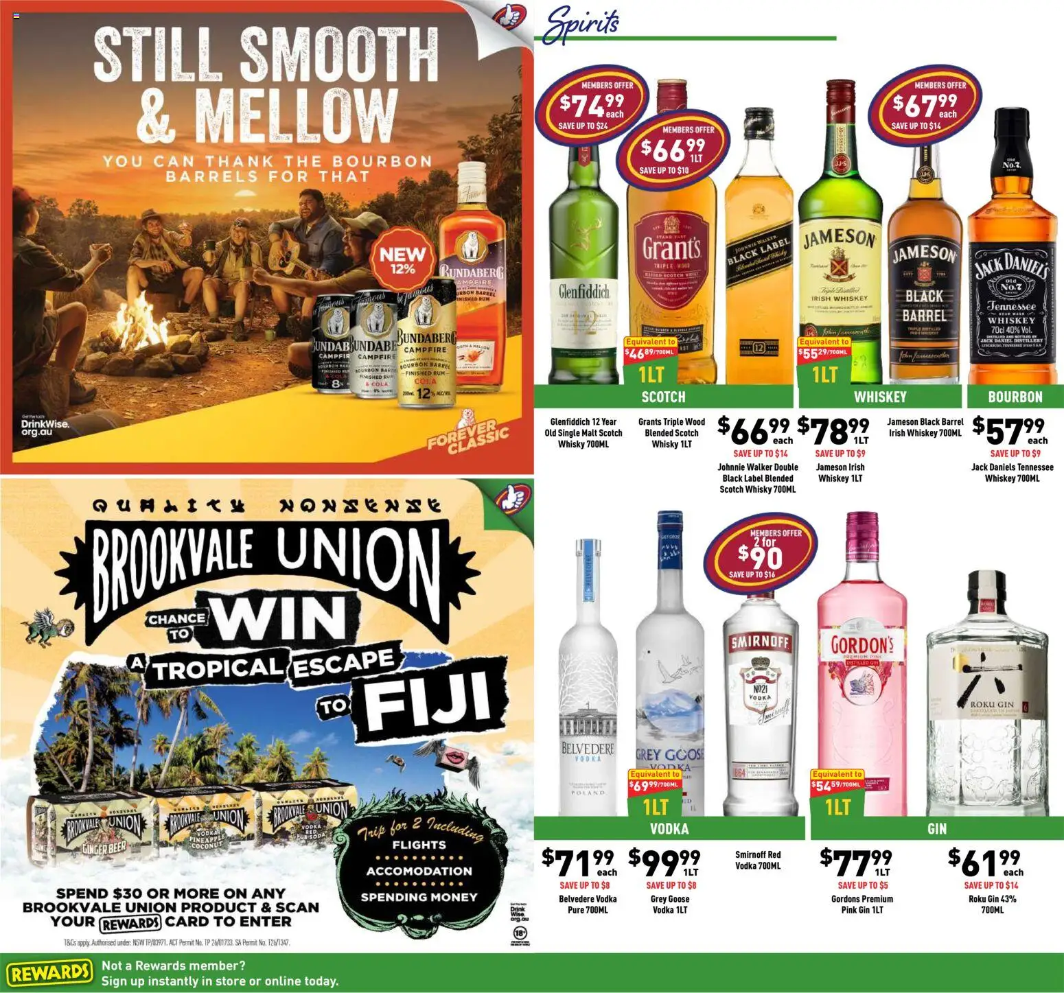 Liquor Legends catalogue - valid from 26/08/2026 | Page: 4 | Products: Scotch, Goose, Pink gin, Jameson