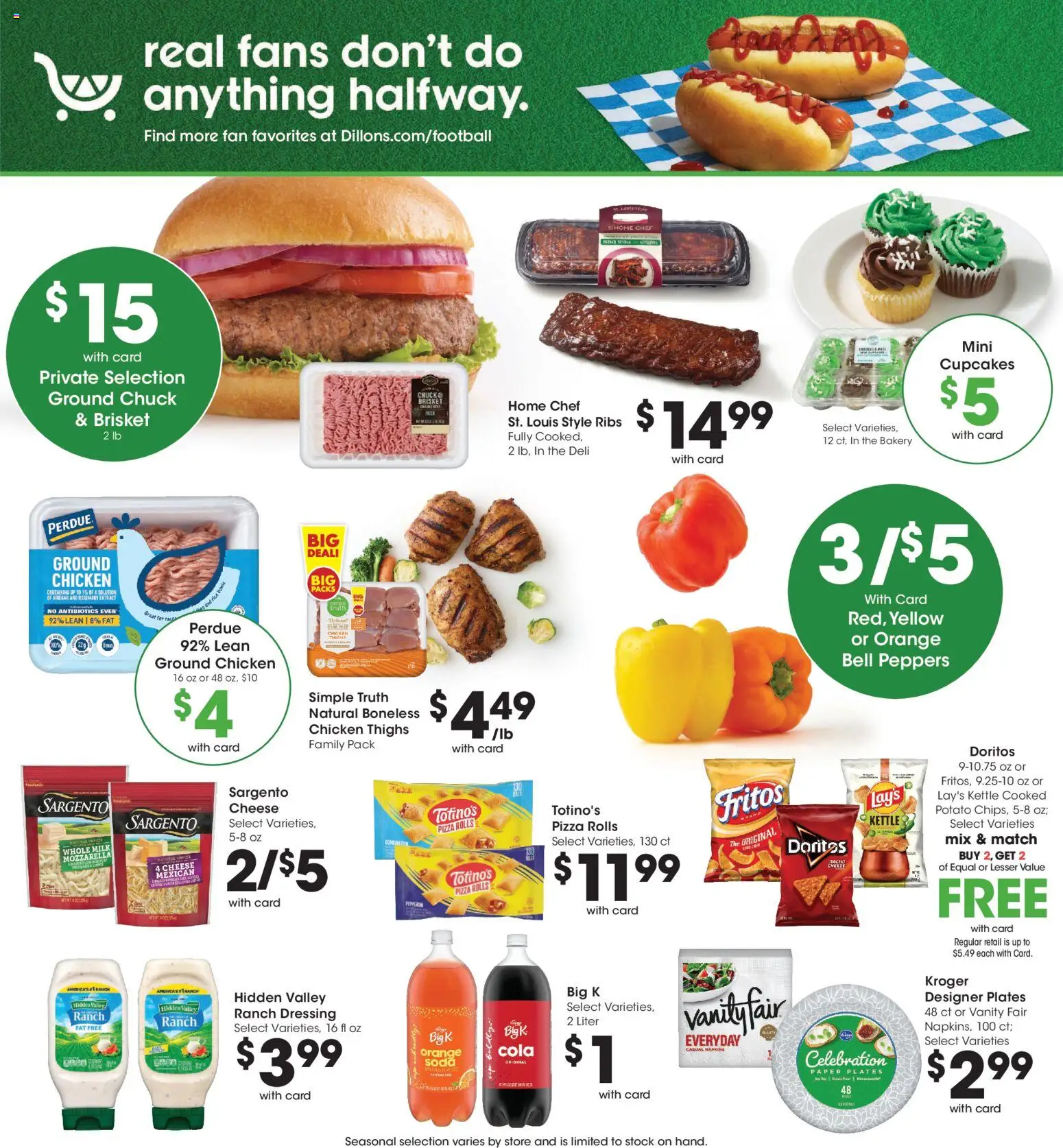 Dillons Weekly Ad - valid from 09/09/2026 | Page: 6 | Products: Bakery, Chicken, Cheese, Kettle
