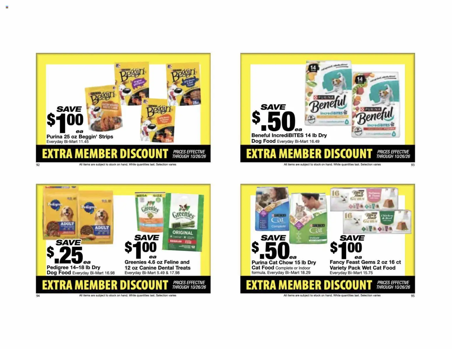 Bi-Mart Extra Member Discount Book - valid from 10/13/2026 | Page: 25