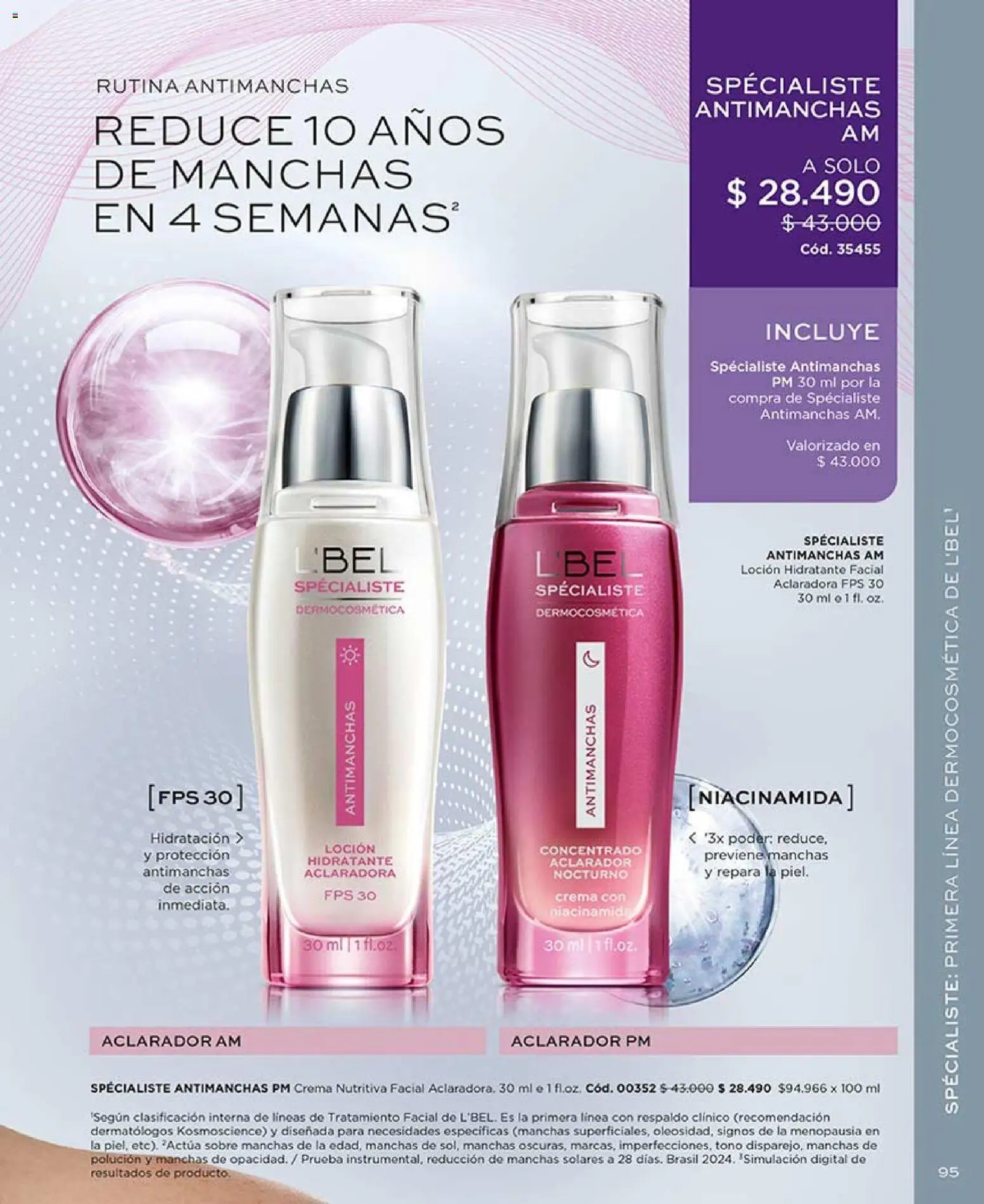 Catálogo L'Bel Campaña 9 │ válido desde el 17.05.2026 | Página: 95 | Productos: Loción, Sobre, Crema