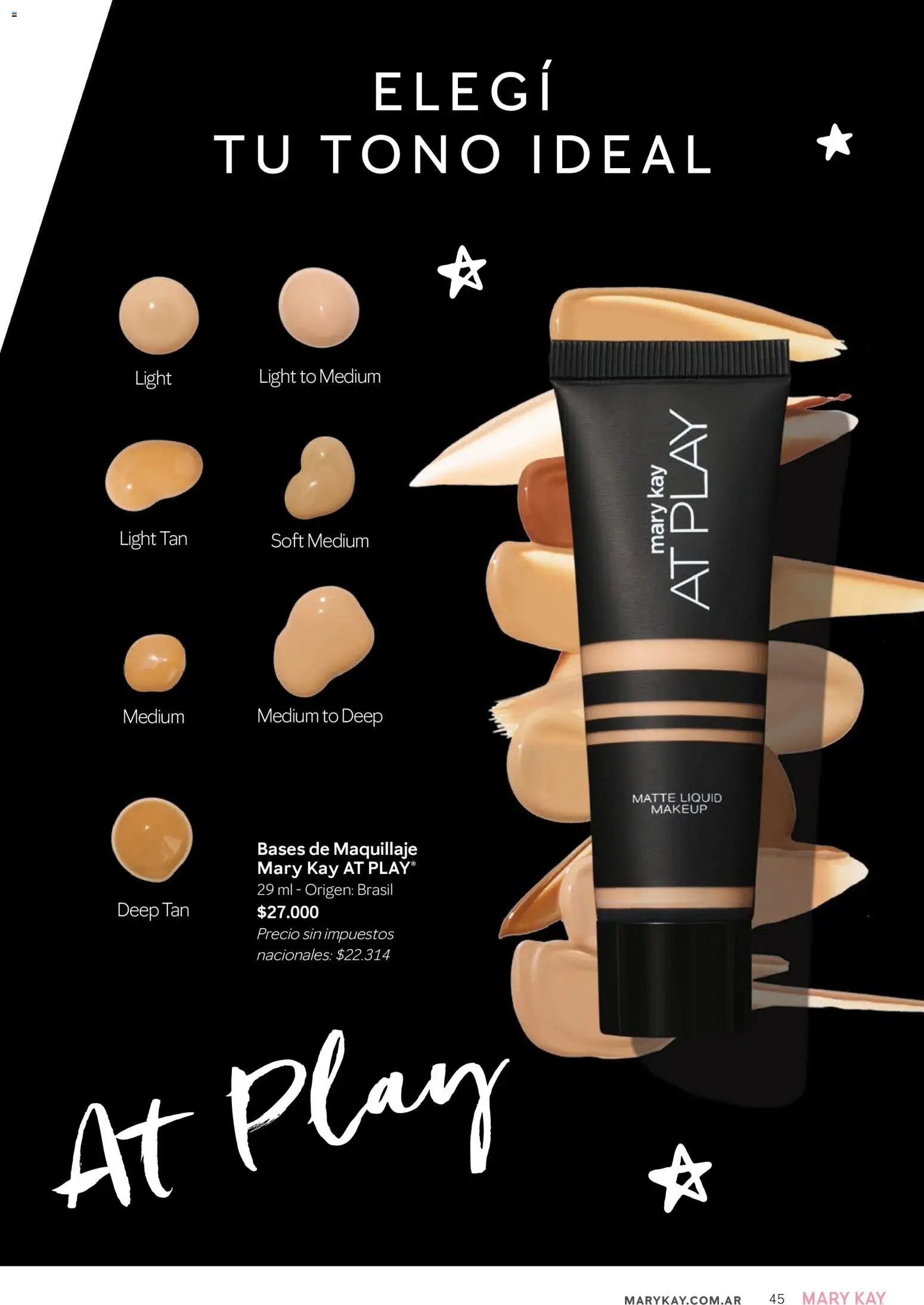 Mary Kay catálogo │ válido desde el 01/08/2026 | Página: 45 | Productos: Maquillaje