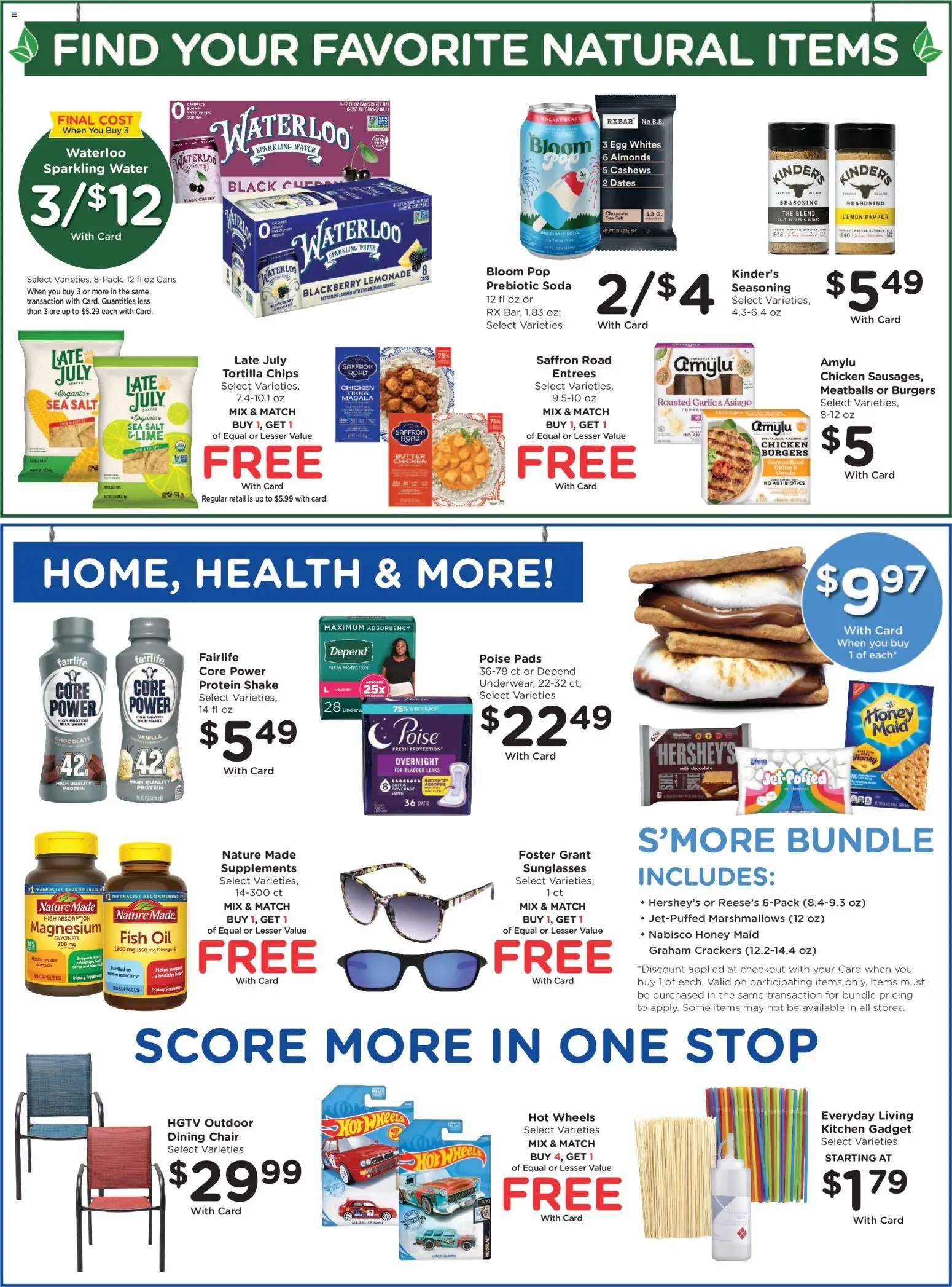 King Soopers Weekly Ad - valid from 20.05.2026 | Page: 8 | Products: Fish Oil, Chair, Chocolate, Garlic