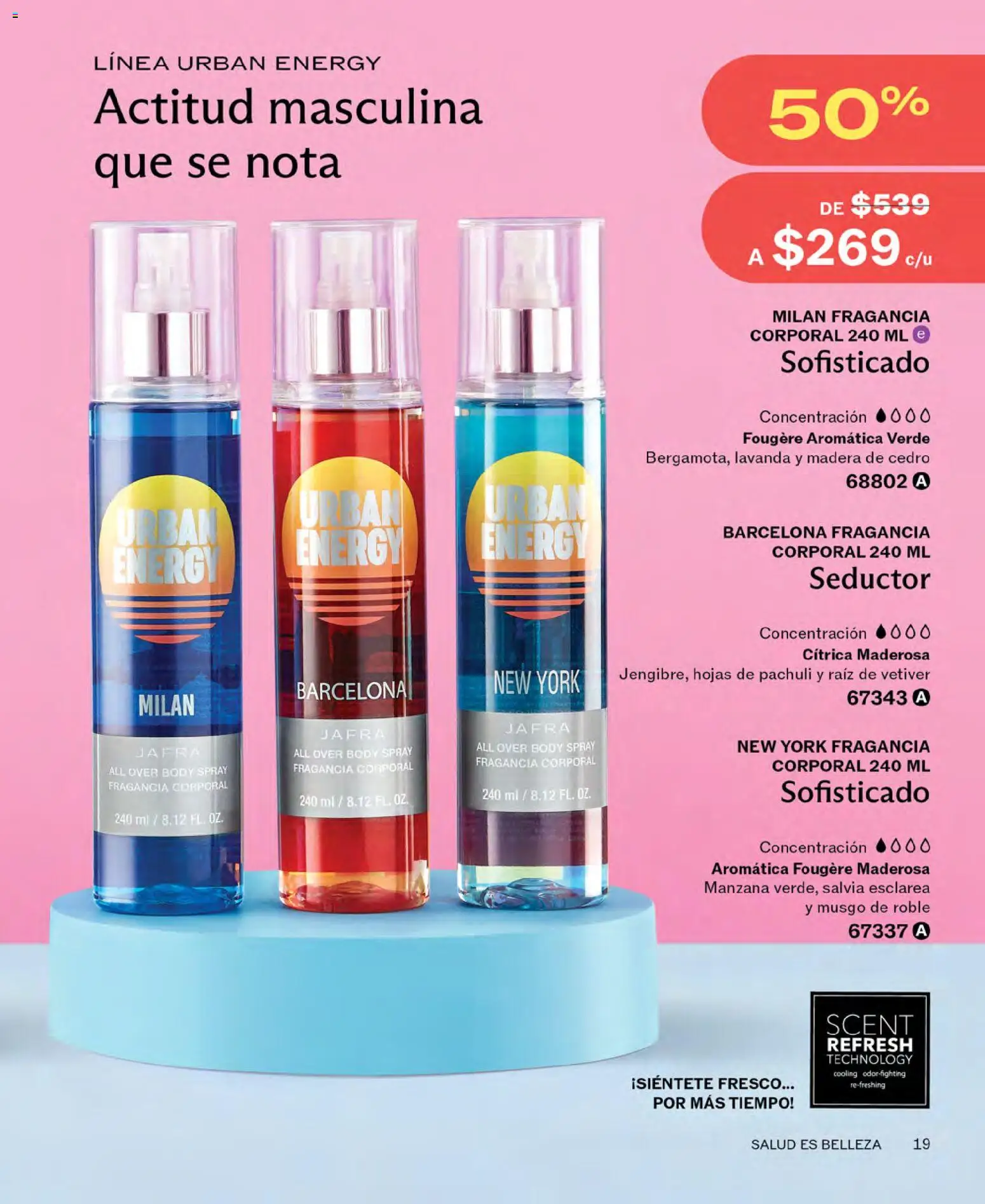 Nuevas ofertas de JAFRA válidas en toda la República Mexicana desde el 01/08/2026. ¡Encuentra las mejores ofertas en JAFRA catálogo! | Página: 19
