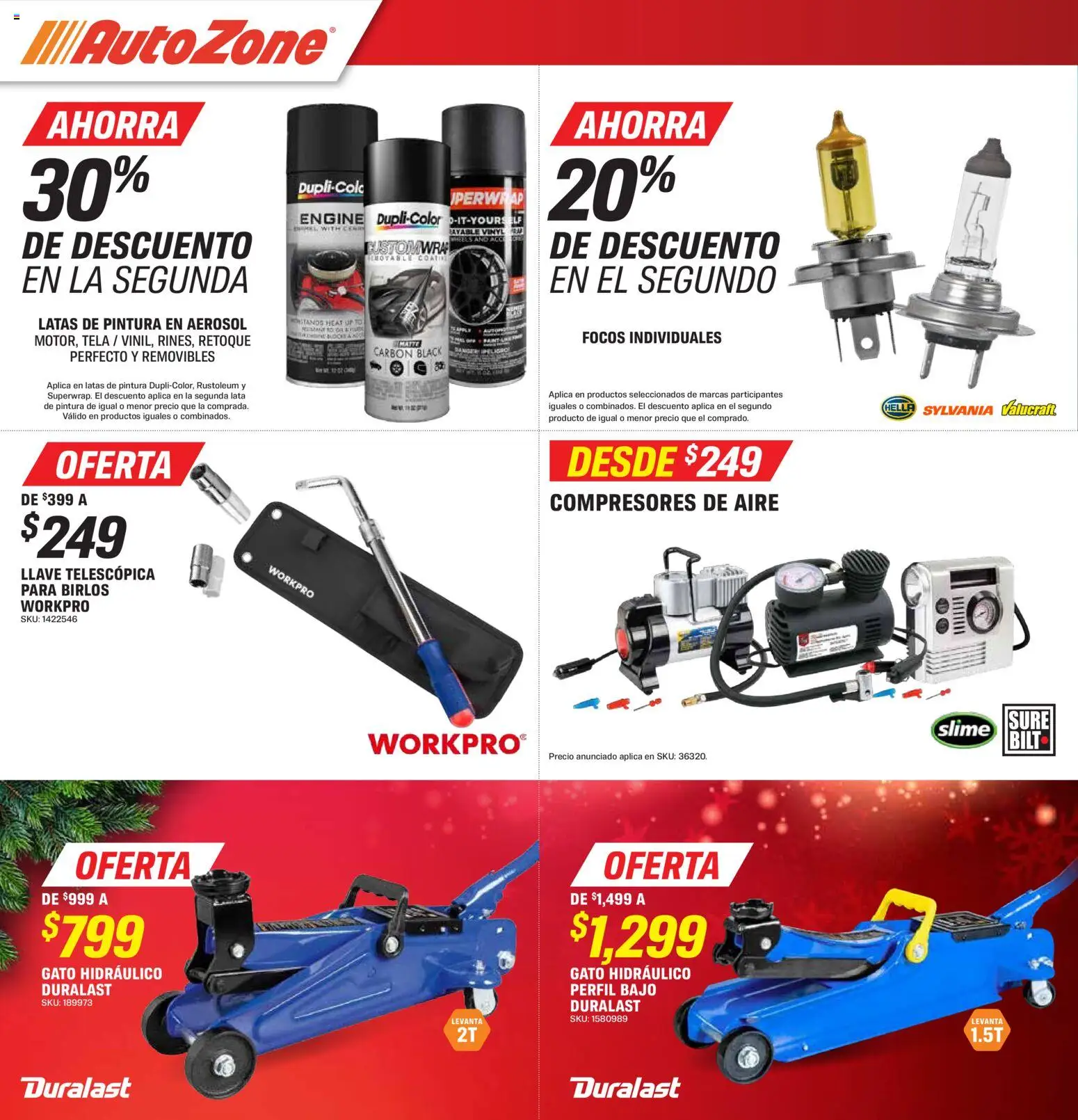 Catálogo AutoZone - Página 4 - Ofertas válidas hasta el 21 de noviembre de 2026