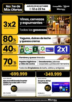 Vista previa Changomas - Noche de Mâs Ofertas válido desde el 22/10/2026
