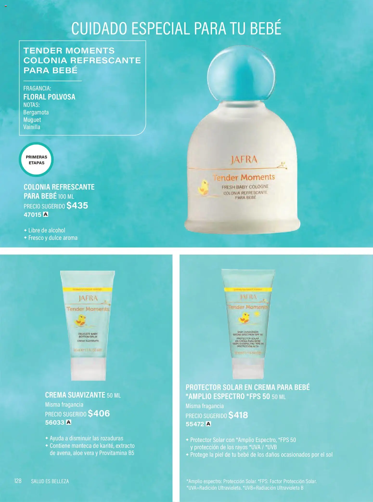 Nuevas ofertas de JAFRA válidas en toda la República Mexicana desde el 01.02.2026. ¡Encuentra las mejores ofertas en JAFRA catálogo Organizador de Ventas! | Página: 126 | Productos: Crema, Suavizante, Fragancia, Protector solar