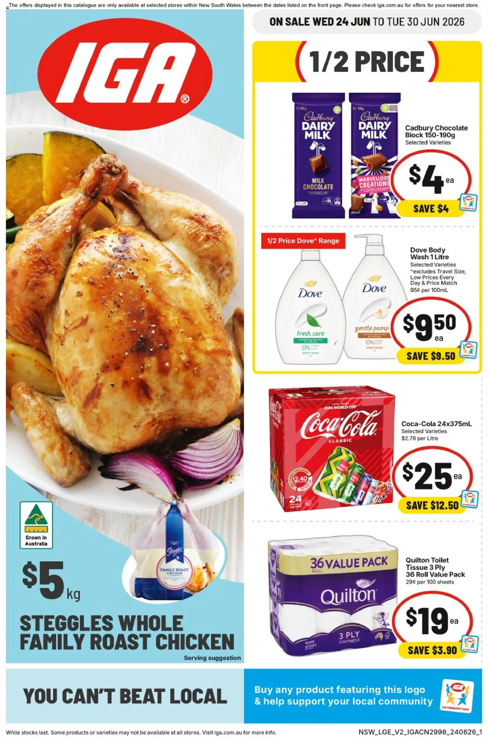 IGA catalogue - valid from 24/06/2026 | Page: 1
