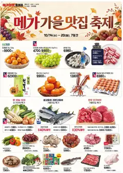 2026/10/14부터 유효한 메가마트 광고 미리보기