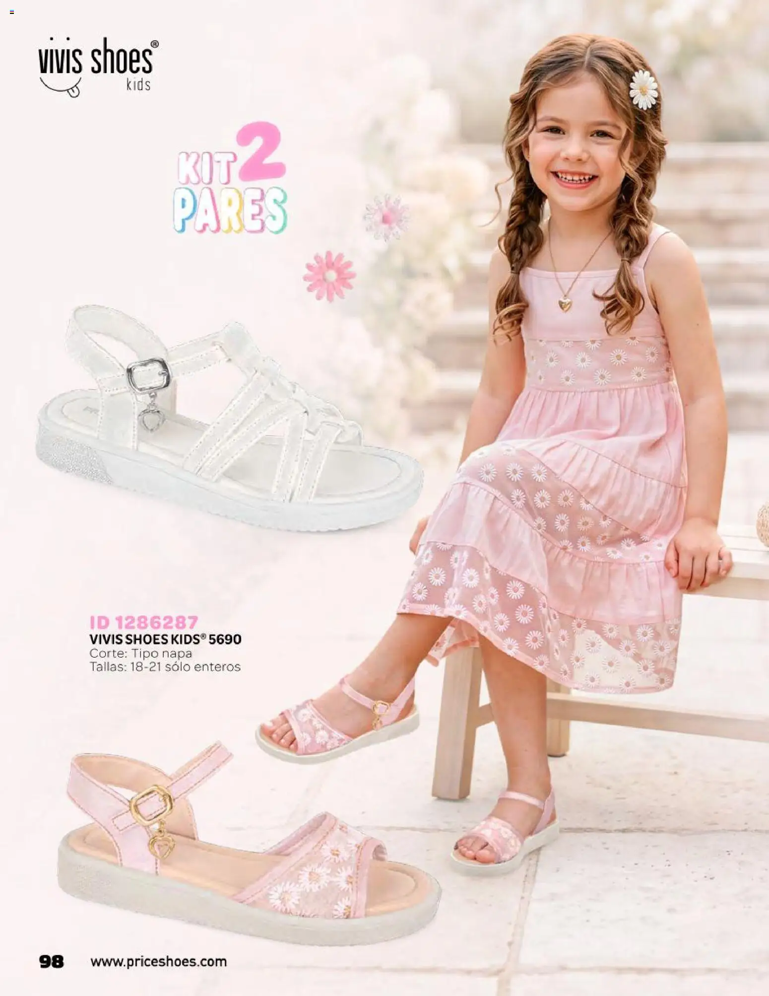 Nuevas ofertas de Price Shoes válidas en toda la República Mexicana desde el 21/10/2026. ¡Encuentra las mejores ofertas en Price Shoes catálogo Kids! | Página: 98