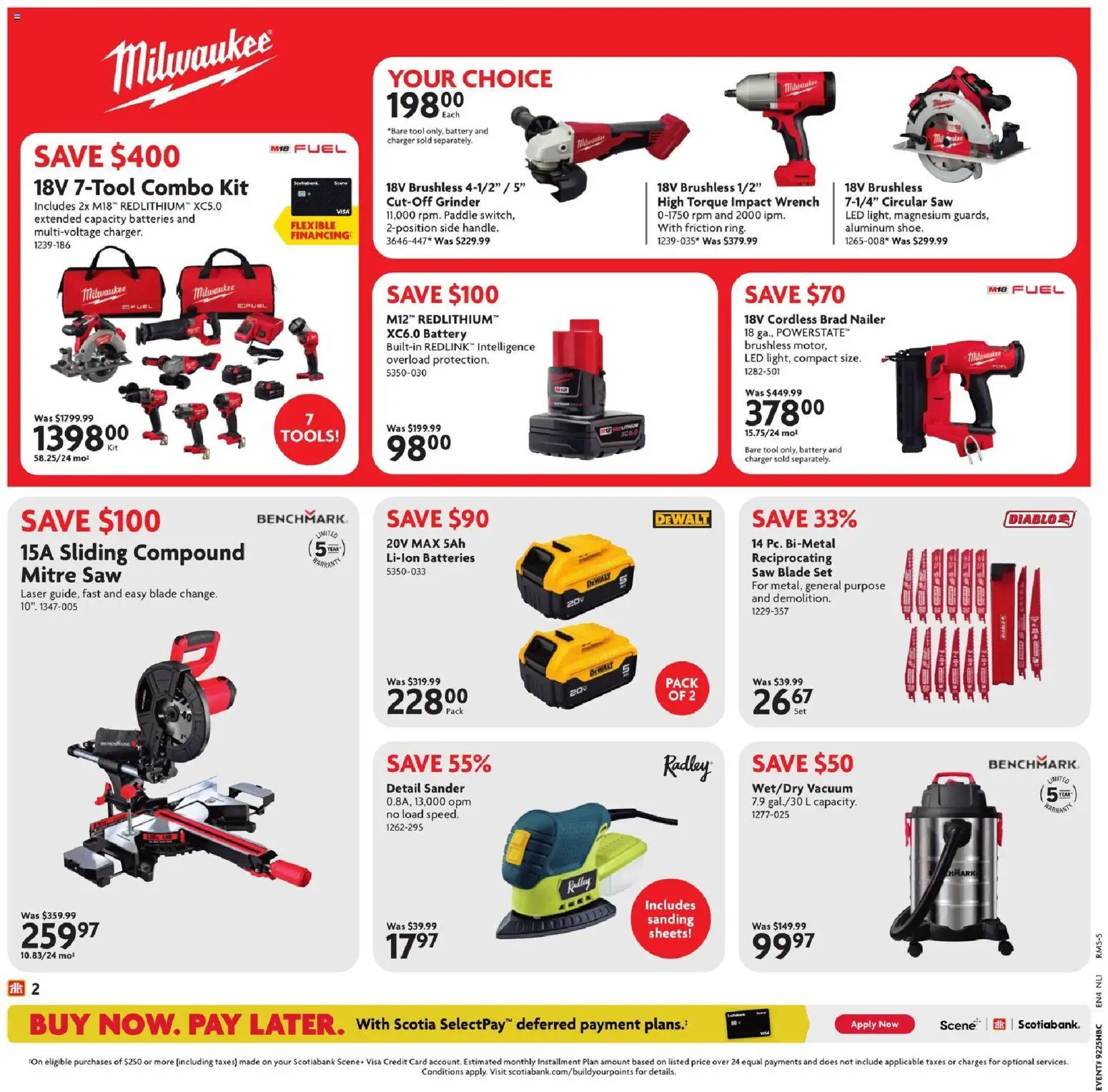 Home Hardware flyer valid from 18.06.2026 | Page: 3 | Products: Grinder, Battery