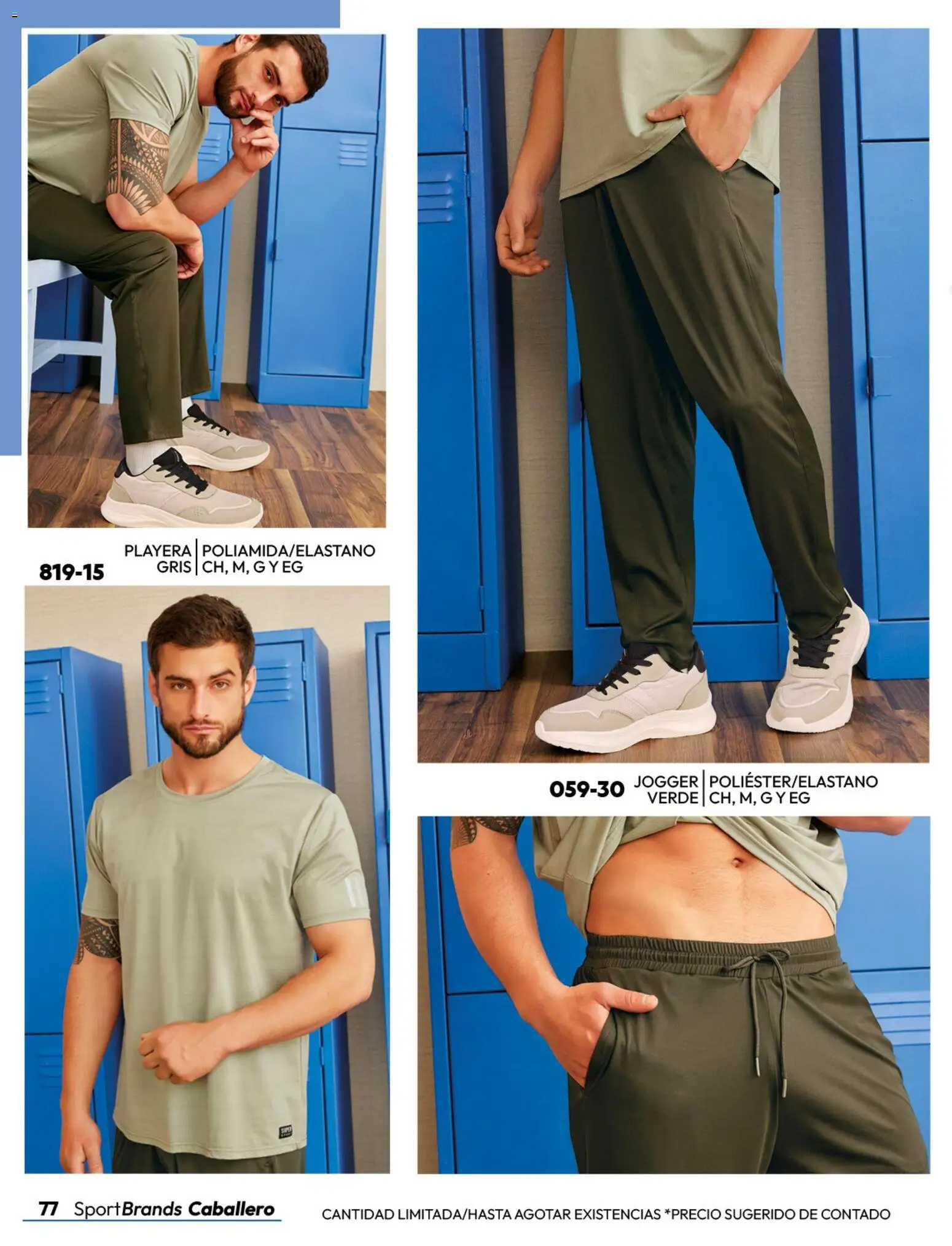 Nuevas ofertas de Cklass válidas en toda la República Mexicana desde el 08/07/2026. ¡Encuentra las mejores ofertas en Cklass catálogo Sportbrands dama! | Página: 225 | Productos: Playera