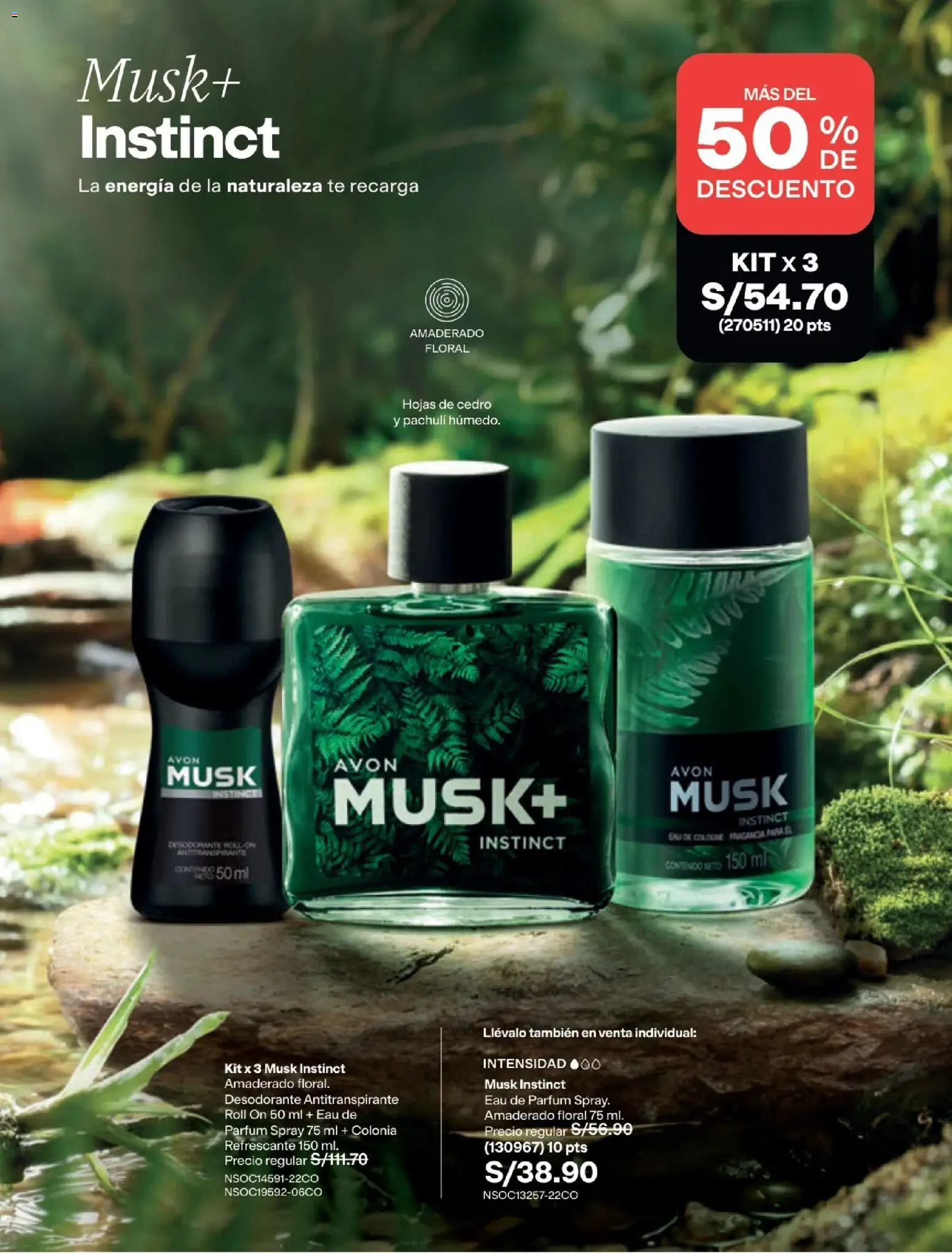 Catálogo Avon válido desde 15/09/2026 | Página: 92 | Productos: Desodorante, Antitranspirante, Té