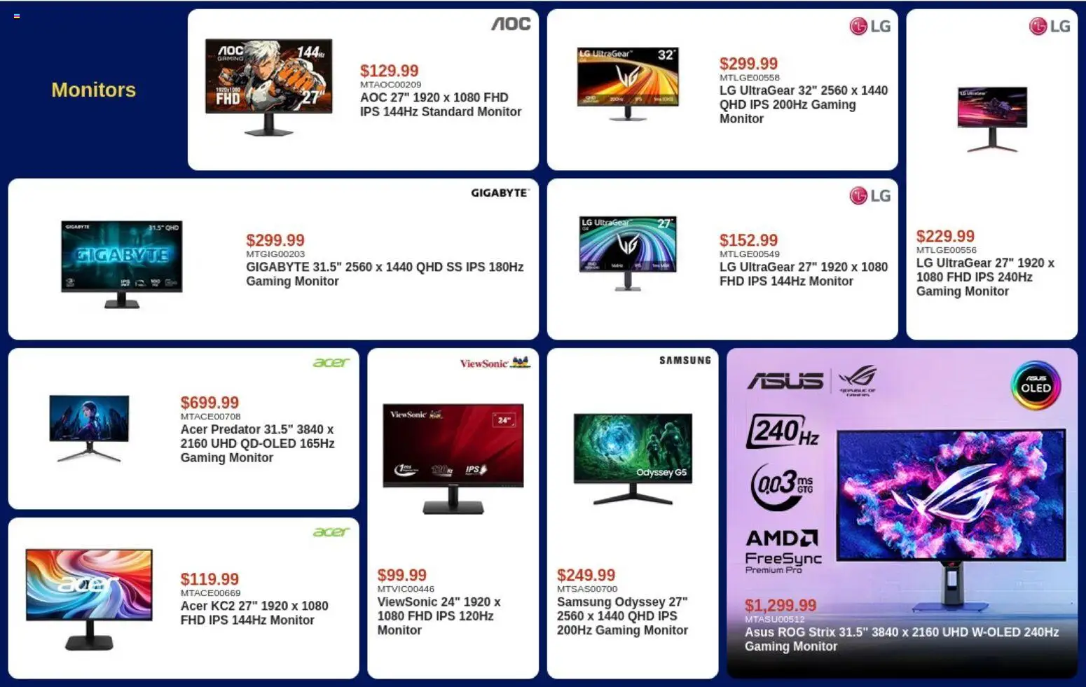 Canada Computers flyer valid from Jul 10, 2026 | Page: 4 | Products: Monitor