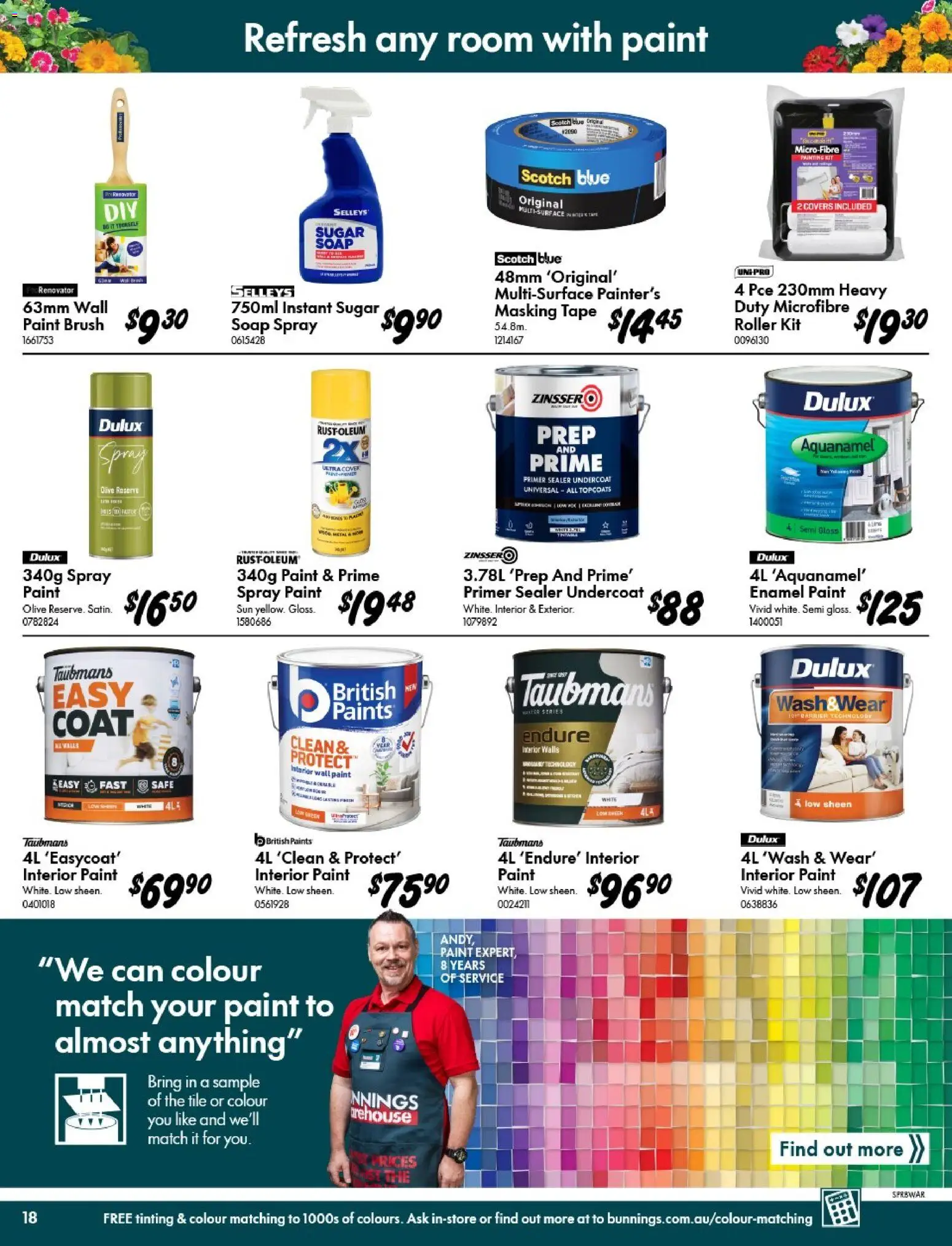 Bunnings Warehouse catalogue - valid from 09/09/2026 | Page: 18 | Products: Brush, Soap, Coat, Safe