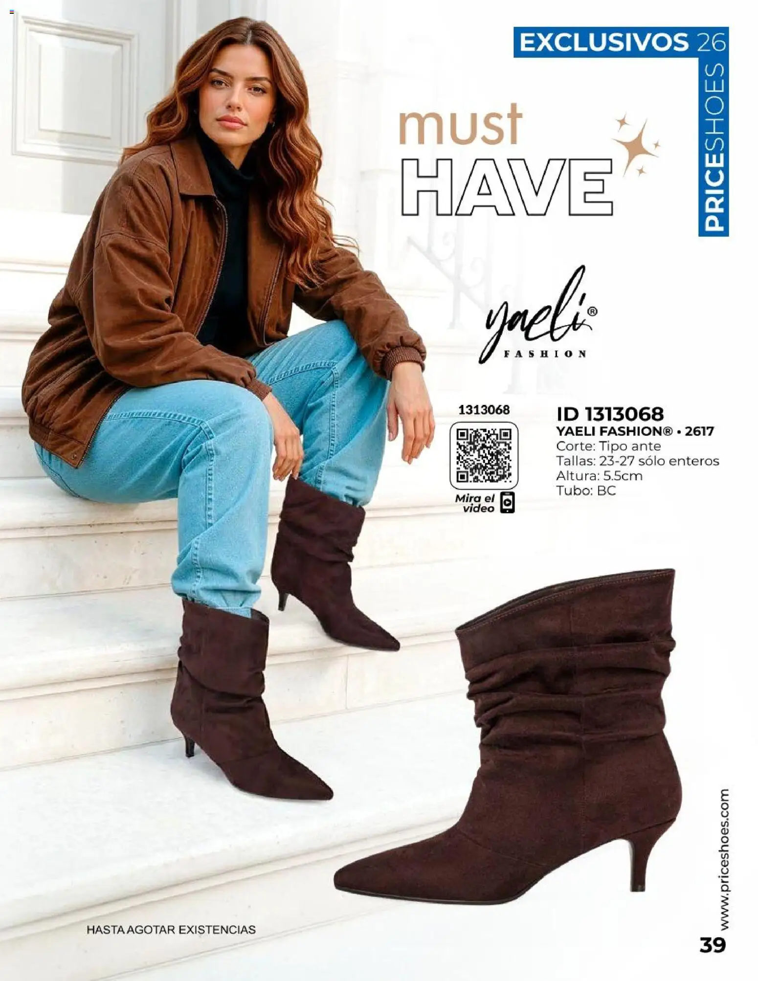 Nuevas ofertas de Price Shoes válidas en toda la República Mexicana desde el 01/10/2026. ¡Encuentra las mejores ofertas en Price Shoes catálogo Exclusivos! | Página: 39