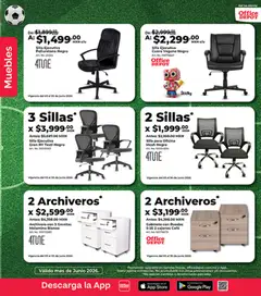 Vista previa de Office Depot catálogo, nuevo folleto de la tienda, válido en México a partir del 01.06.2026 | Página: 21 | Productos: Gabinete, Silla, Café