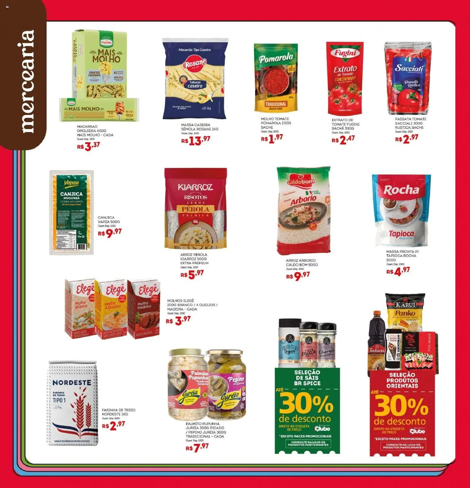 Bistek Supermercados Folheto - válido de 09/09/2026 | Página: 2 | Produtos: Talharim, Farinha, Farinha de trigo, Massa