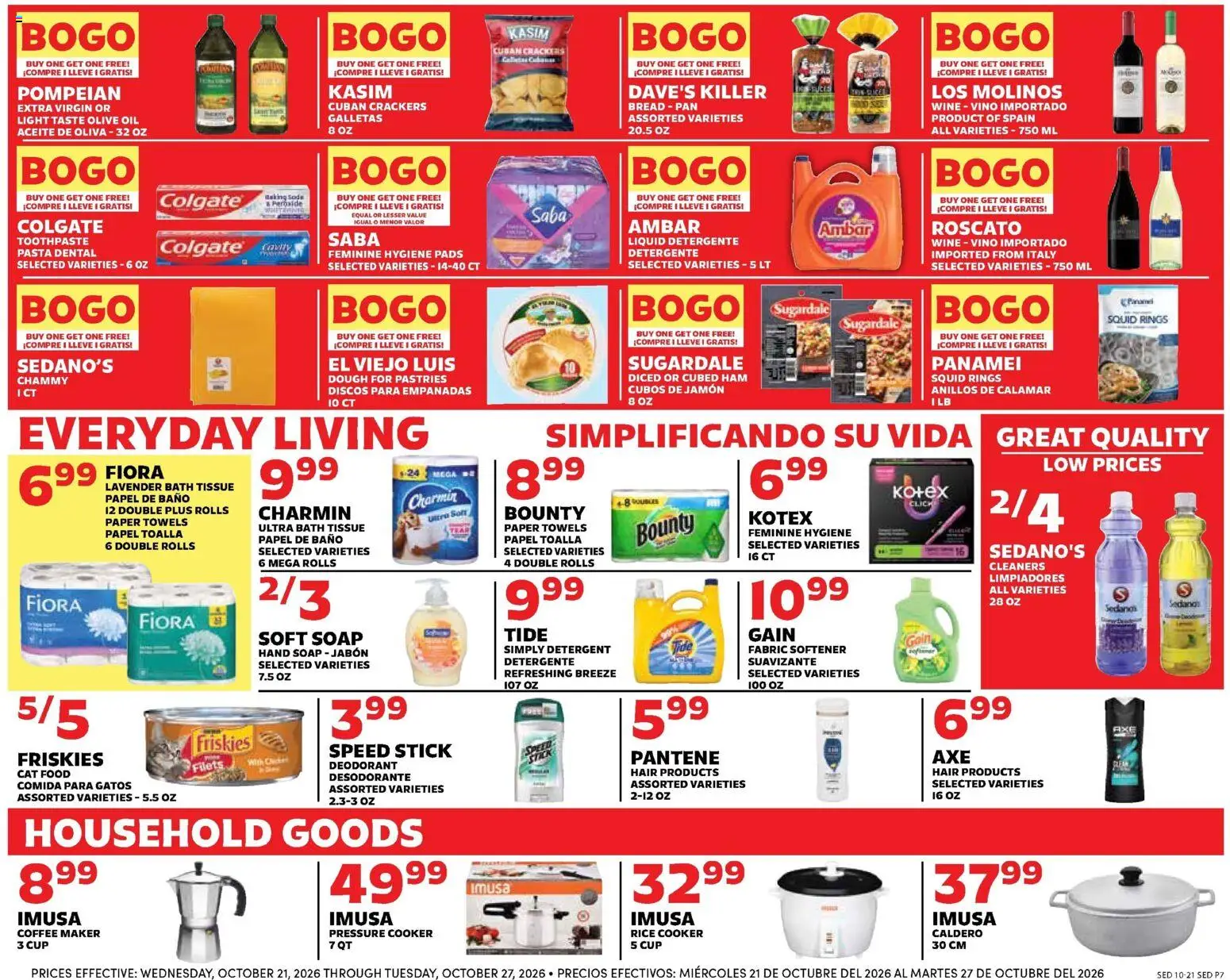 Sedano's Weekly Ad - valid from 10/21/2026 | Page: 7