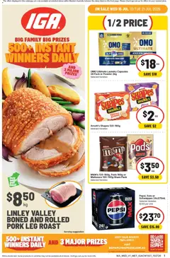 Preview of IGA catalogue WA Medium Metro - valid from 15/07/2026