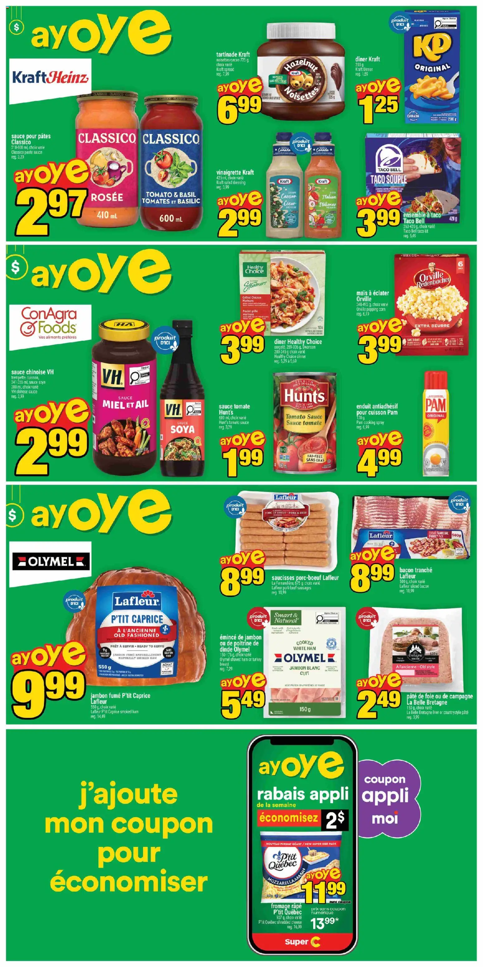 Super C flyer valid from 07.05.2026 | Page: 5 | Products: Salad, Cheese, Ham, Chicken