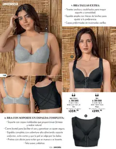 Vista previa de Andrea catálogo Lencería & vestir interior, nuevo folleto de la tienda, válido en México a partir del 24.05.2026 | Página: 28 | Productos: Algodón, Tirantes, Lenceria