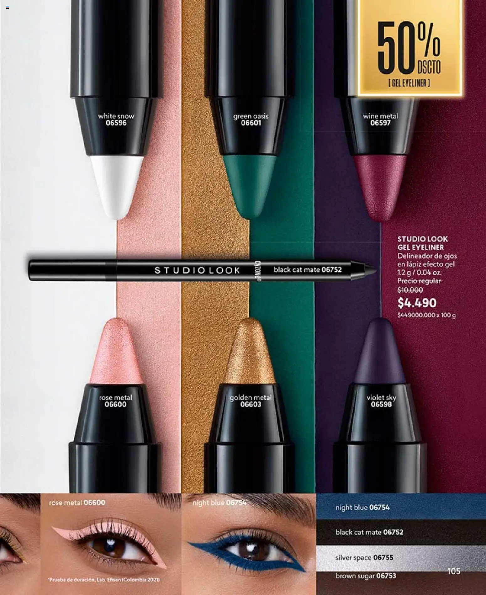 Catálogo CyZone Campaña 7 │ válido desde el 18.04.2026 | Página: 117 | Productos: Mate, Delineador de ojos, Delineador