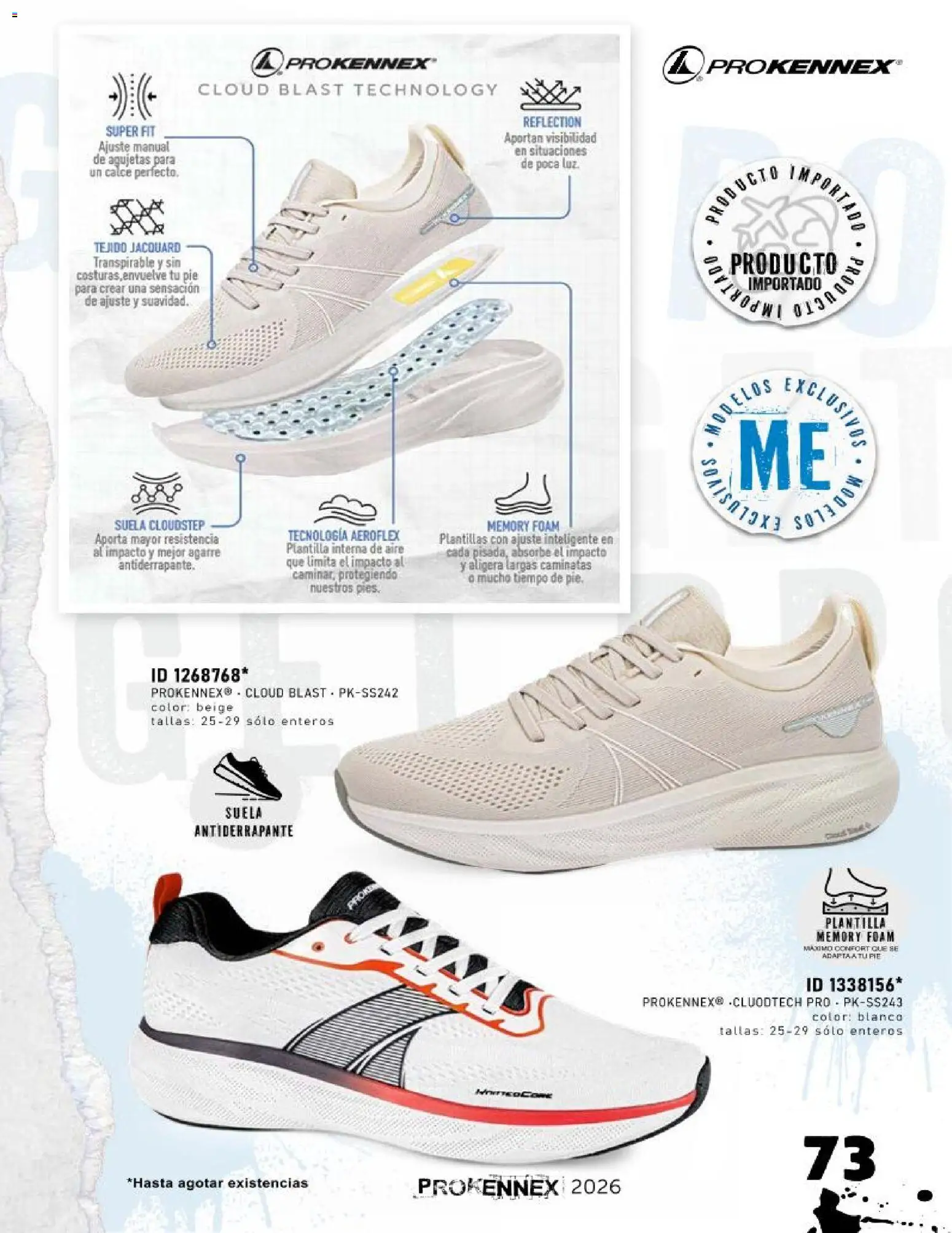 Nuevas ofertas de Price Shoes válidas en toda la República Mexicana desde el 15/09/2026. ¡Encuentra las mejores ofertas en Price Shoes catálogo Prokennex! | Página: 73