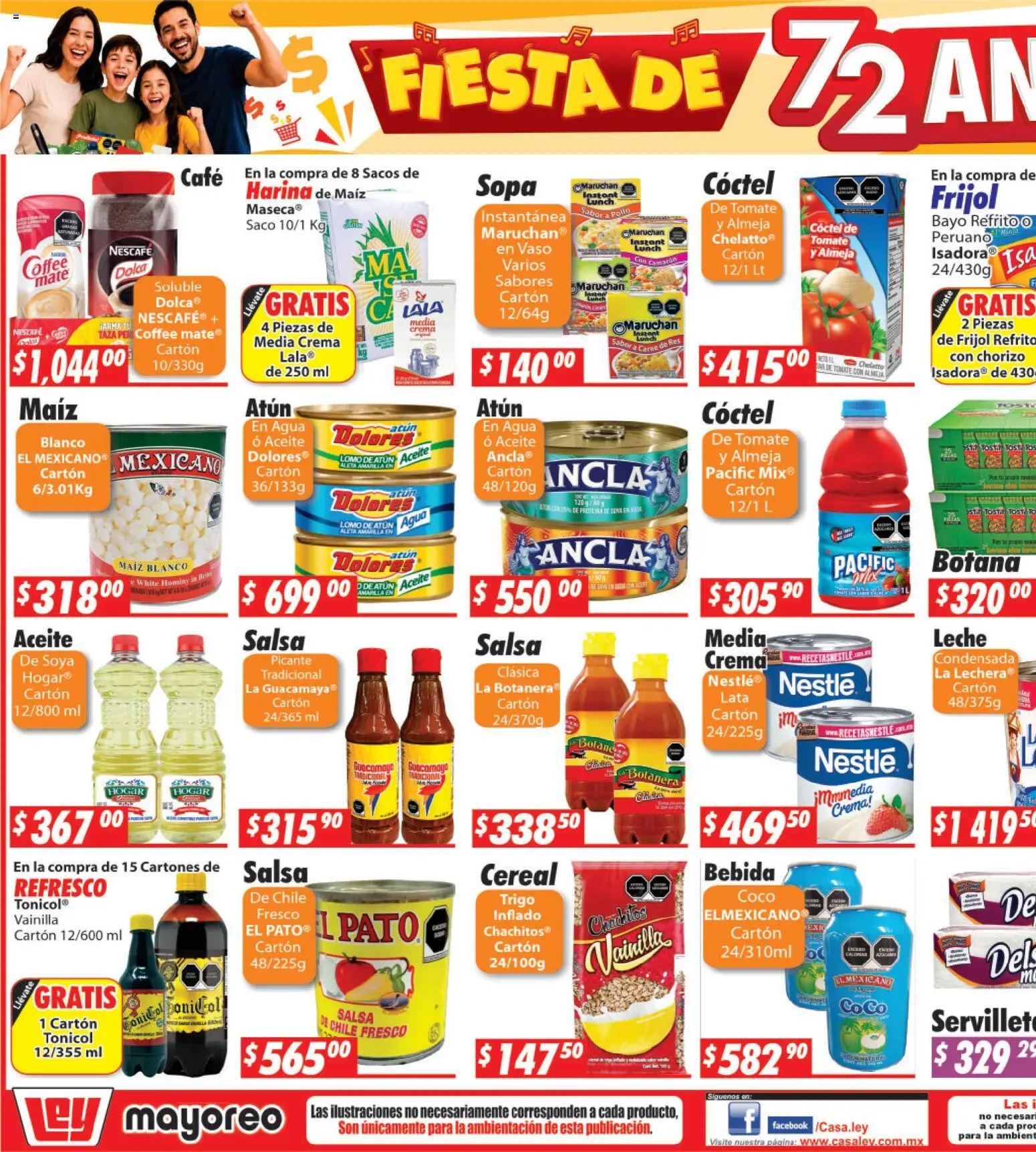 Nuevas ofertas de Casa Ley válidas en toda la República Mexicana desde el 07/09/2026. ¡Encuentra las mejores ofertas en Casa Ley folleto Frontera! | Página: 5