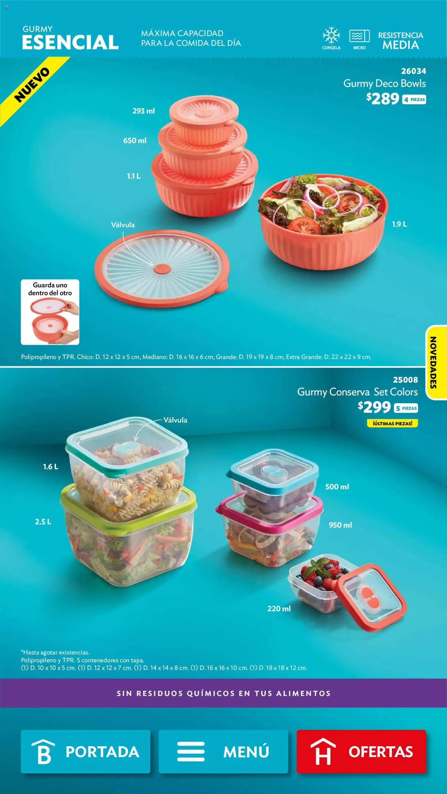 Nuevas ofertas de Betterware válidas en toda la República Mexicana desde el 01.06.2026. ¡Encuentra las mejores ofertas en Betterware campaña 6 2026! | Página: 47