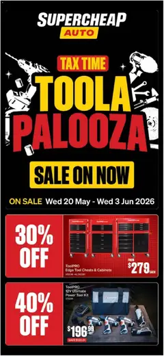 Preview of Supercheap Auto catalogue - valid from 20.05.2026