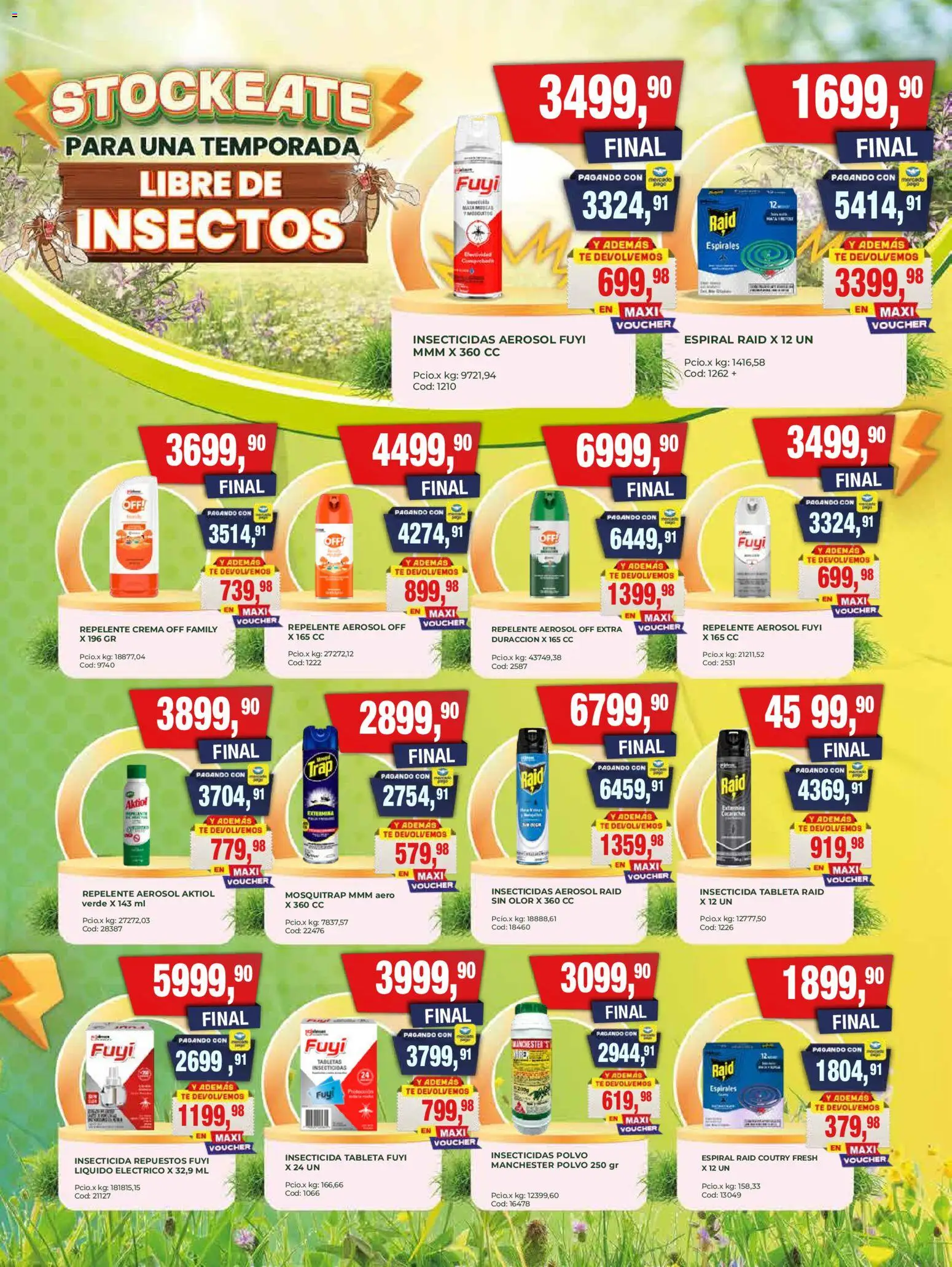 Maxiconsumo ofertas │ válido desde el 20.04.2026 | Página: 23 | Productos: Tableta, Insecticida, Polvo, Té