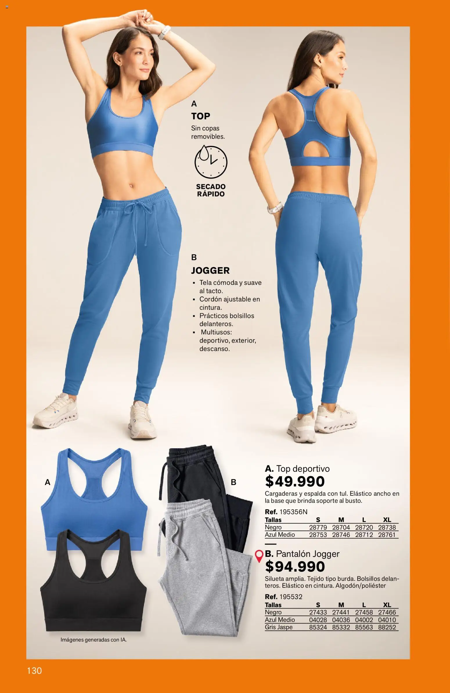 Leonisa revista - valida desde el 24/08/2026 | Página: 130 | Productos: Bolsillos, Top, Cómoda