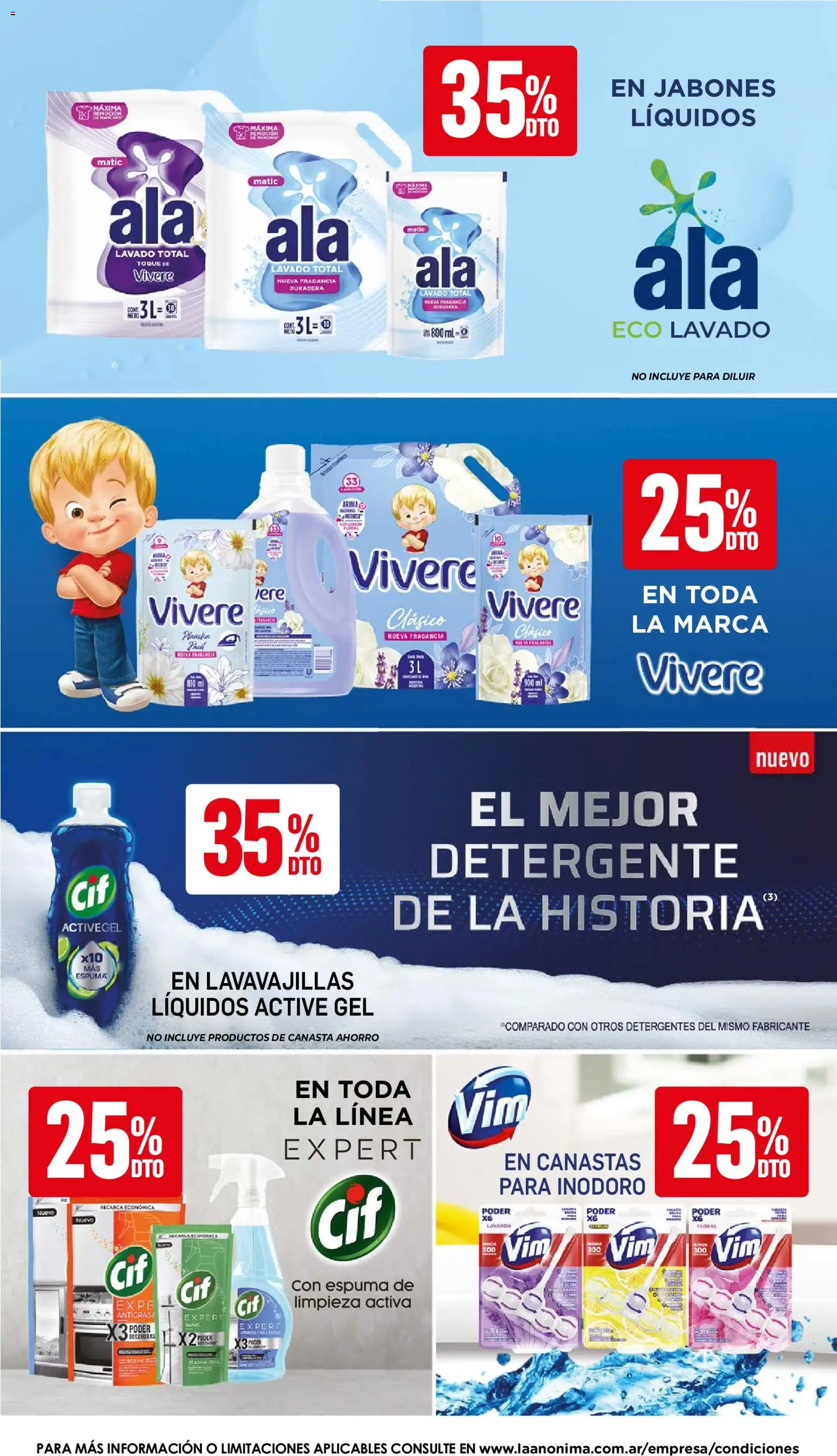 La Anonima catálogo │ válido desde el 16/07/2026 | Página: 27 | Productos: Antigrasa, Fragancia, Detergente, Espuma