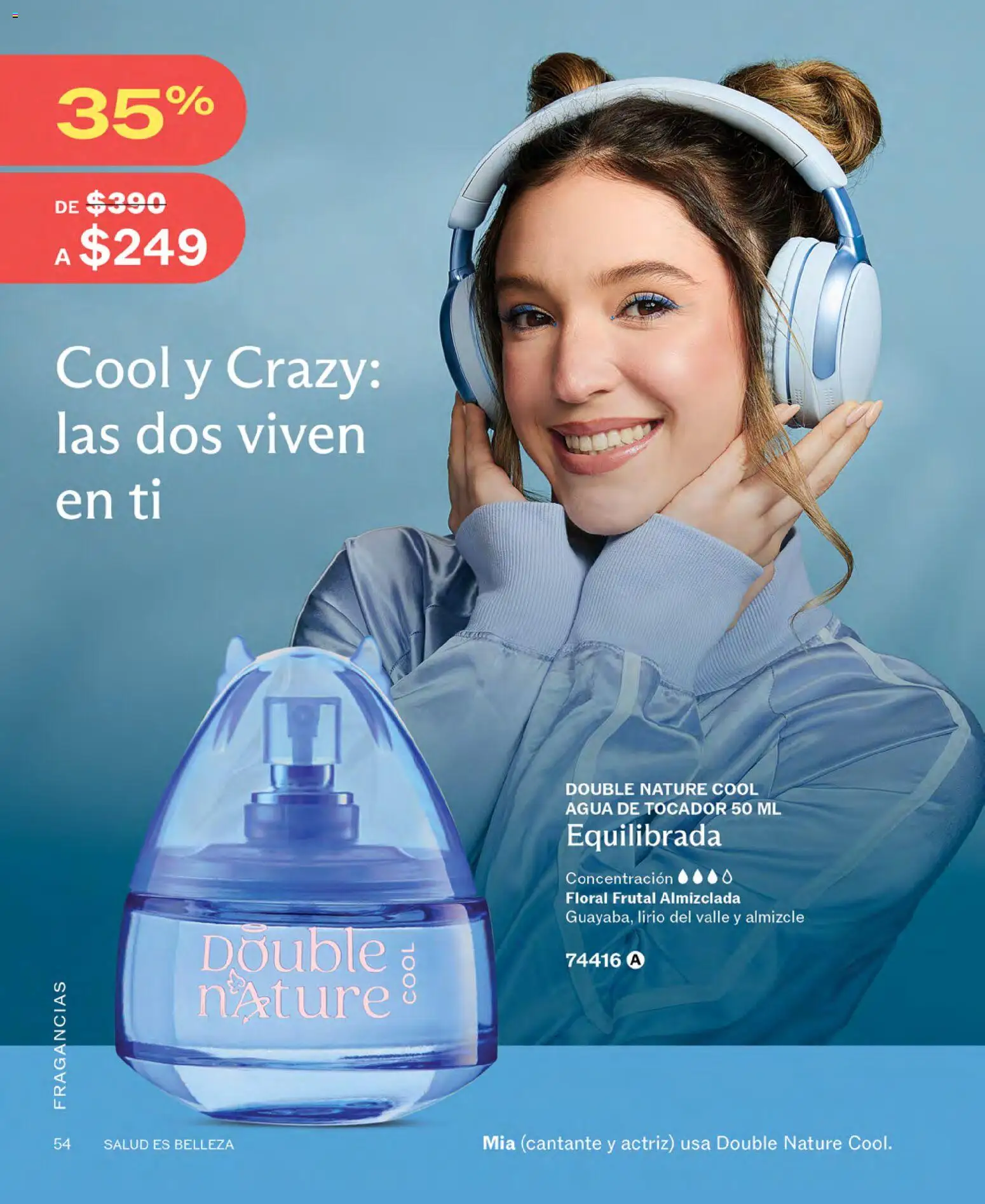 Nuevas ofertas de JAFRA válidas en toda la República Mexicana desde el 01.04.2026. ¡Encuentra las mejores ofertas en JAFRA catálogo! | Página: 54 | Productos: Agua