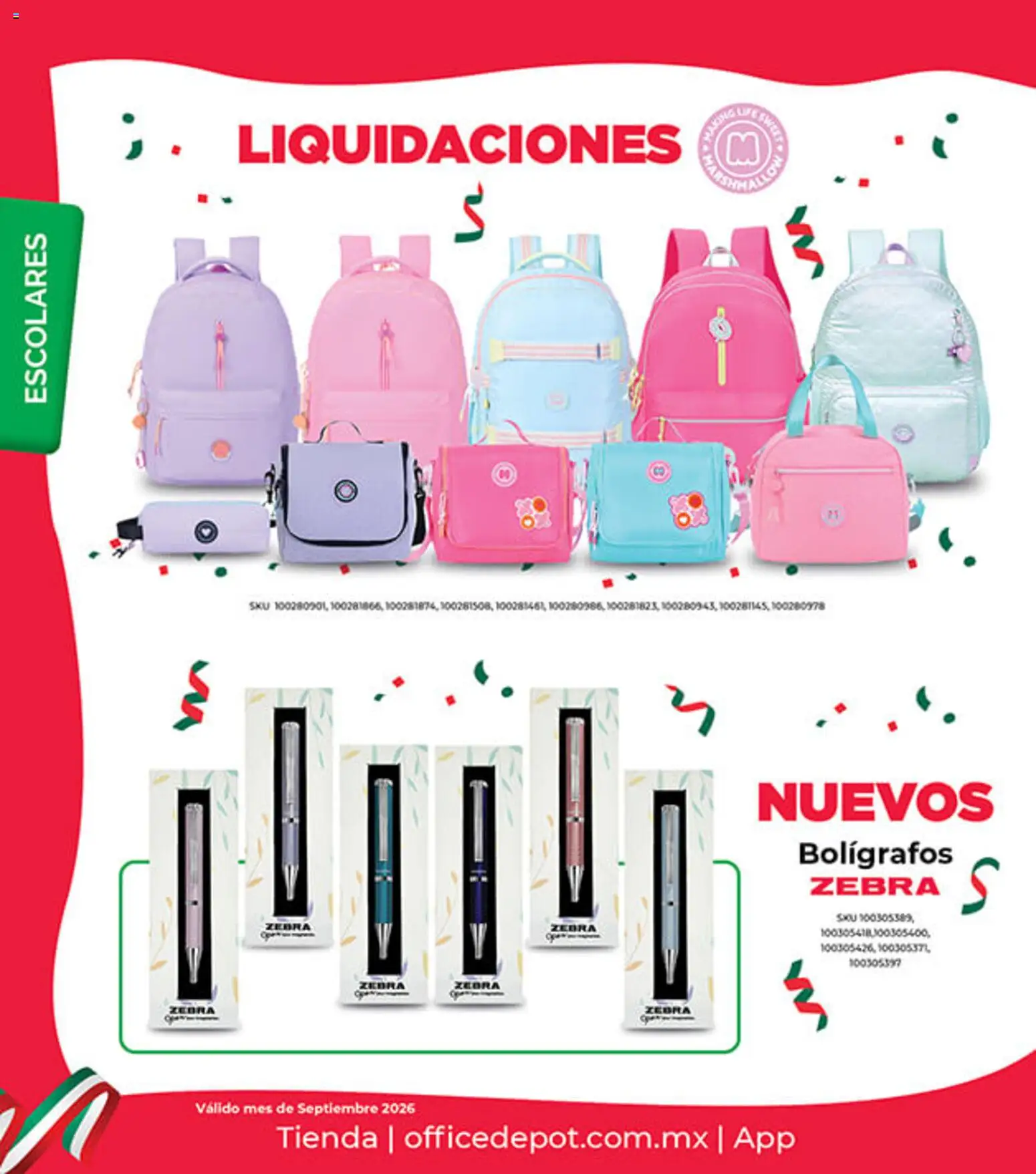 Nuevas ofertas de Office Depot válidas en toda la República Mexicana desde el 01/09/2026. ¡Encuentra las mejores ofertas en Office Depot catálogo! | Página: 2