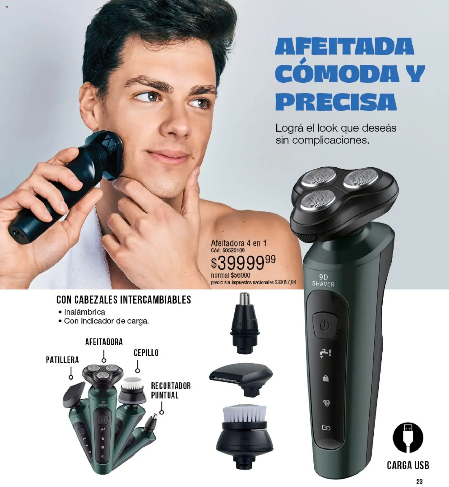 Millanel - Catálogo │ válido desde el 25.05.2026 | Página: 23 | Productos: Usb, Cepillo, Afeitadora