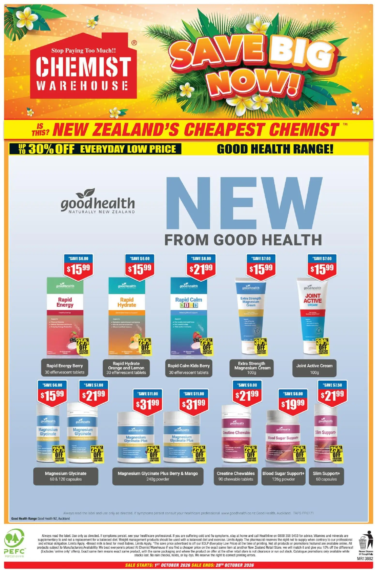 Chemist Warehouse catalogue from 1 Oct 2026 | Page: 40