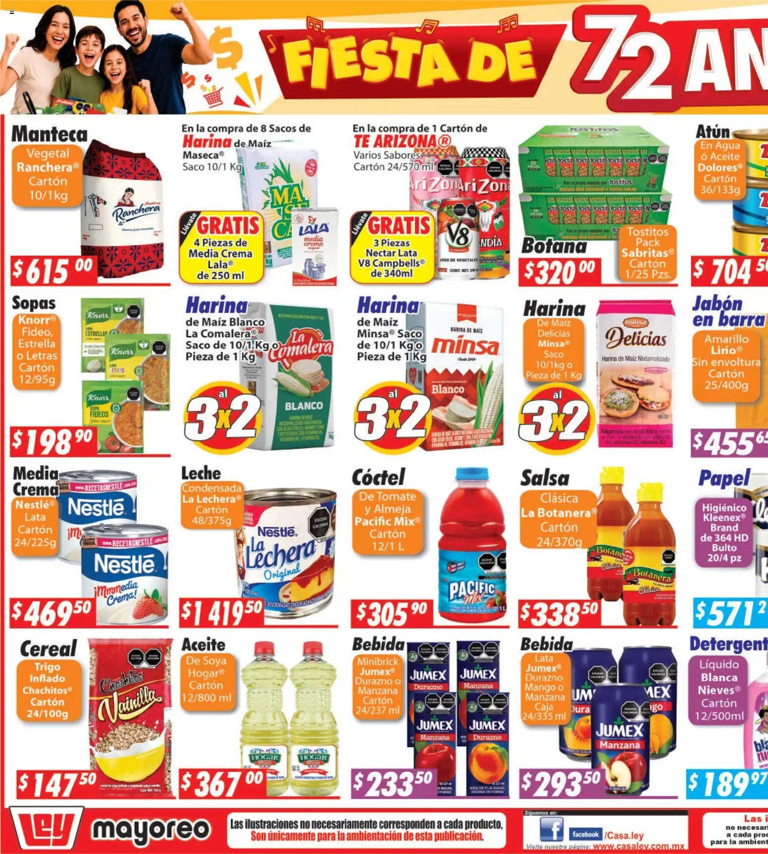 Nuevas ofertas de Casa Ley válidas en toda la República Mexicana desde el 21/09/2026. ¡Encuentra las mejores ofertas en Casa Ley folleto Frontera! | Página: 1 | Productos: Durazno, Agua, Aceite, Fideos
