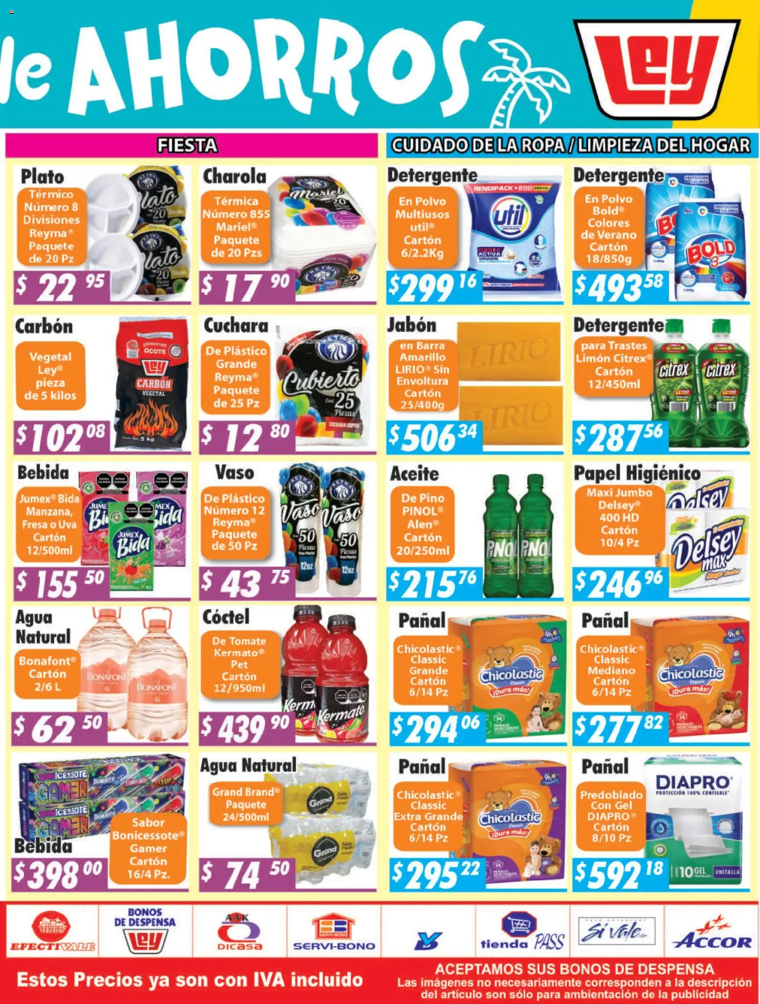 Nuevas ofertas de Casa Ley válidas en toda la República Mexicana desde el 13/07/2026. ¡Encuentra las mejores ofertas en Casa Ley folleto Sinaloa! | Página: 4 | Productos: Tomate, Agua, Limón, Uva