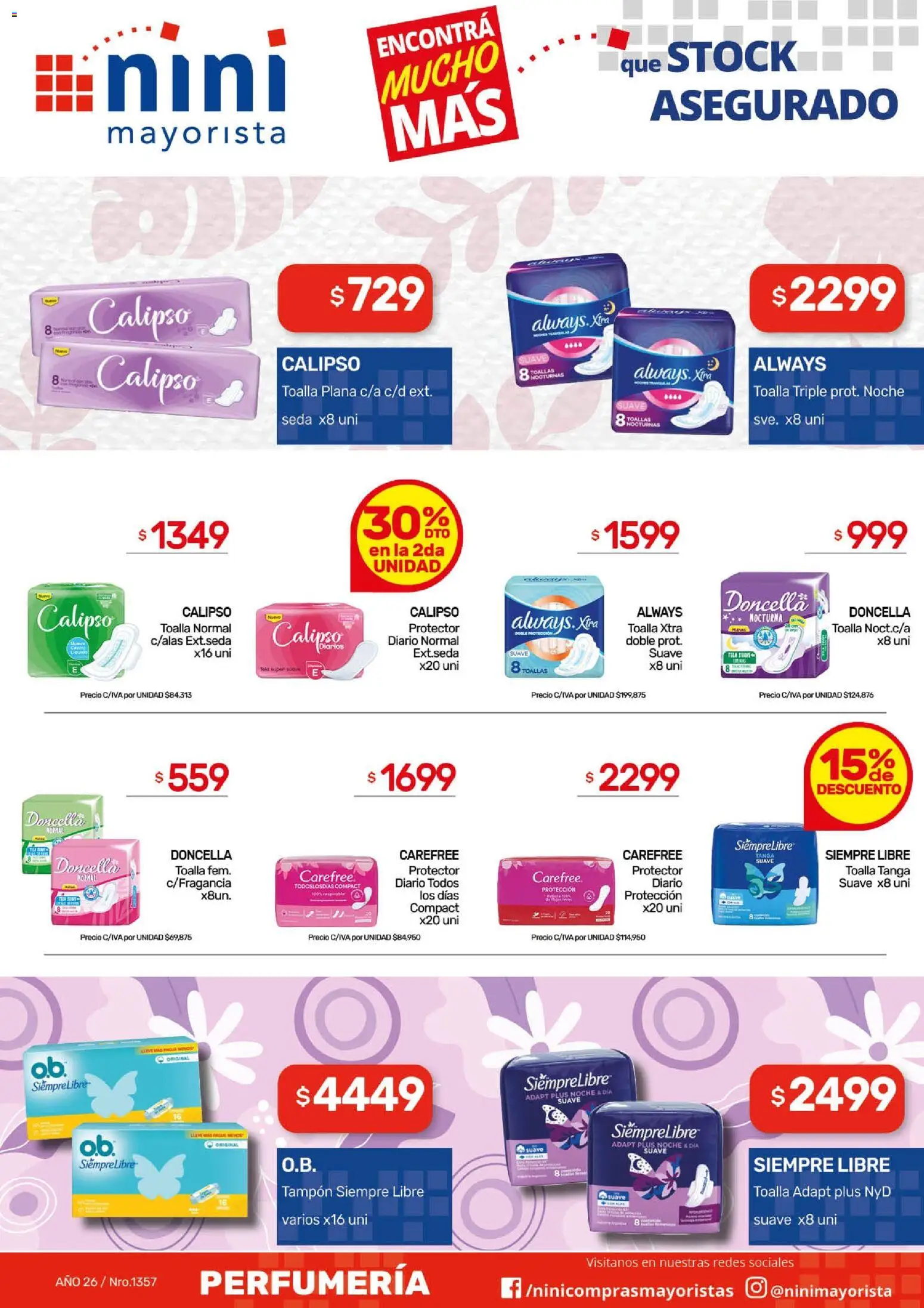 NINI Mayorista ofertas │ válido desde el 27.04.2026 | Página: 6 | Productos: Toalla, Toallas