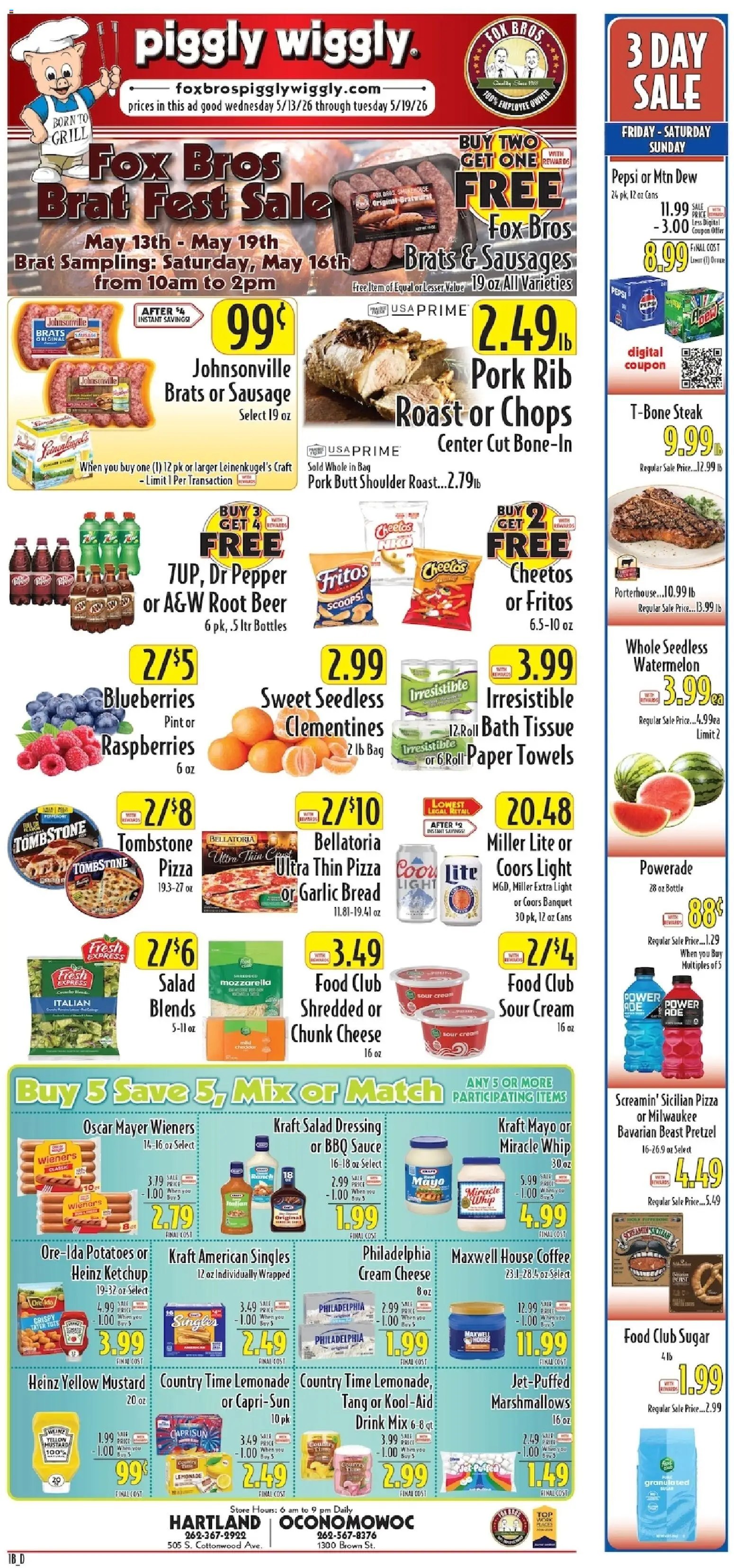 Piggly Wiggly Weekly Ad - valid from 13.05.2026 | Page: 3