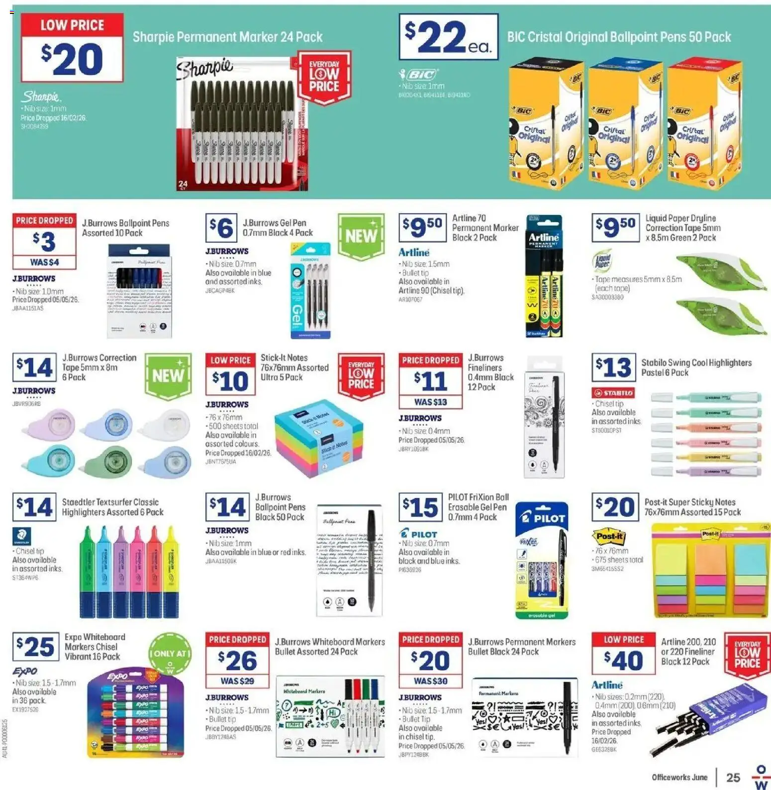 Officeworks catalogue - valid from 27.05.2026 | Page: 25