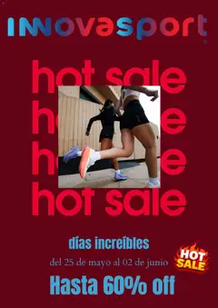 Vista previa de Innovasport Hot sale, nuevo folleto de la tienda, válido en México a partir del 25.05.2026