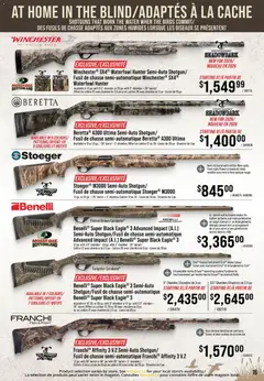 Preview of Cabelas - Waterfowl from shop Cabelas valid from Aug 27, 2026 | Page: 16 | Products: Water