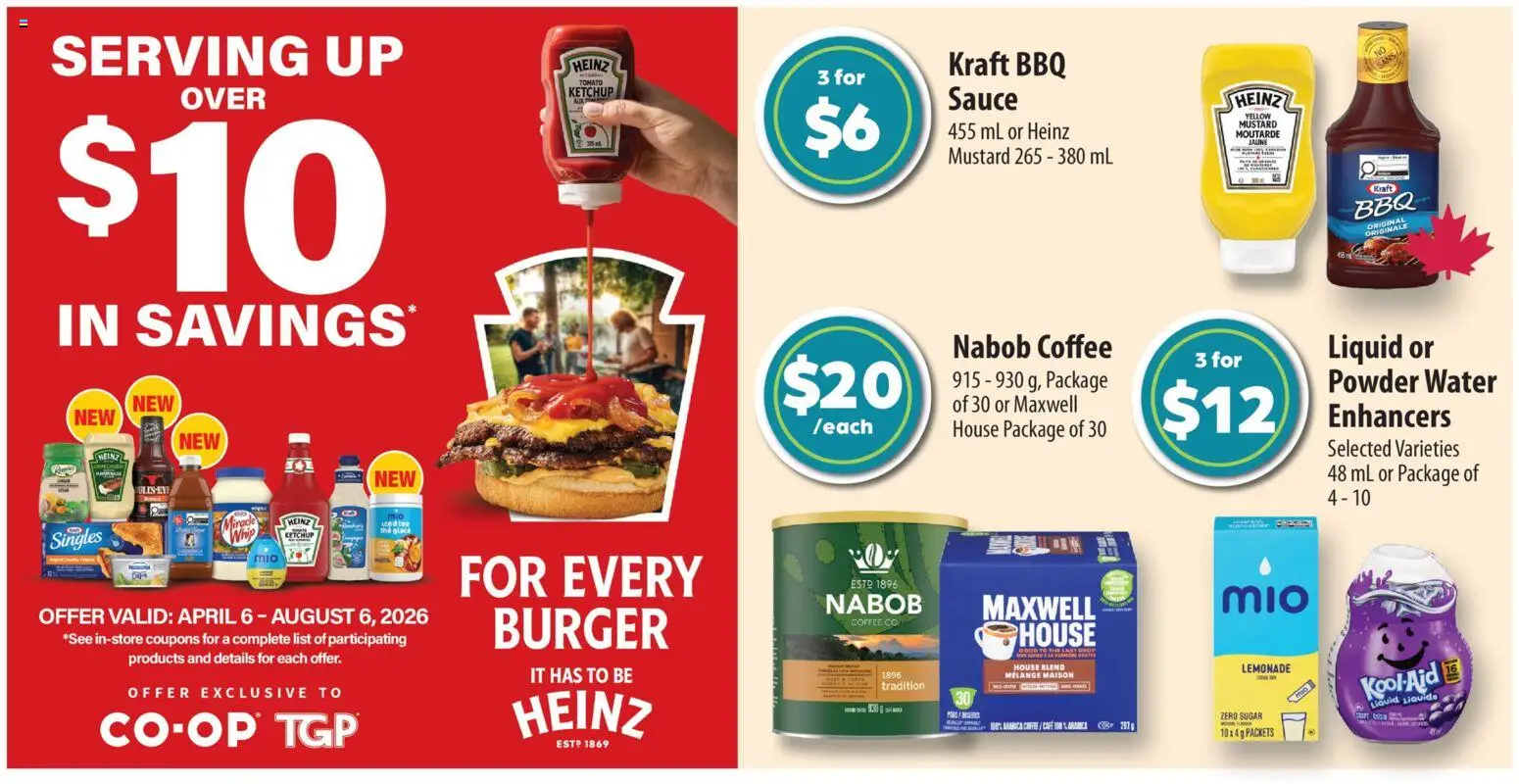 Co-op Food flyer valid from 11.06.2026 | Page: 14 | Products: Ketchup, Powder, Coffee