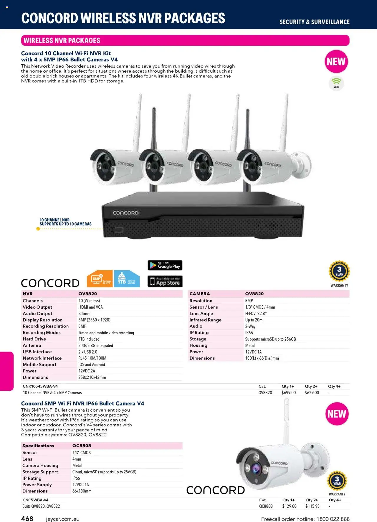 Jaycar catalogue - valid from 09/07/2025 | Page: 468 | Products: Camera, Audio, Video recorder, Mobile