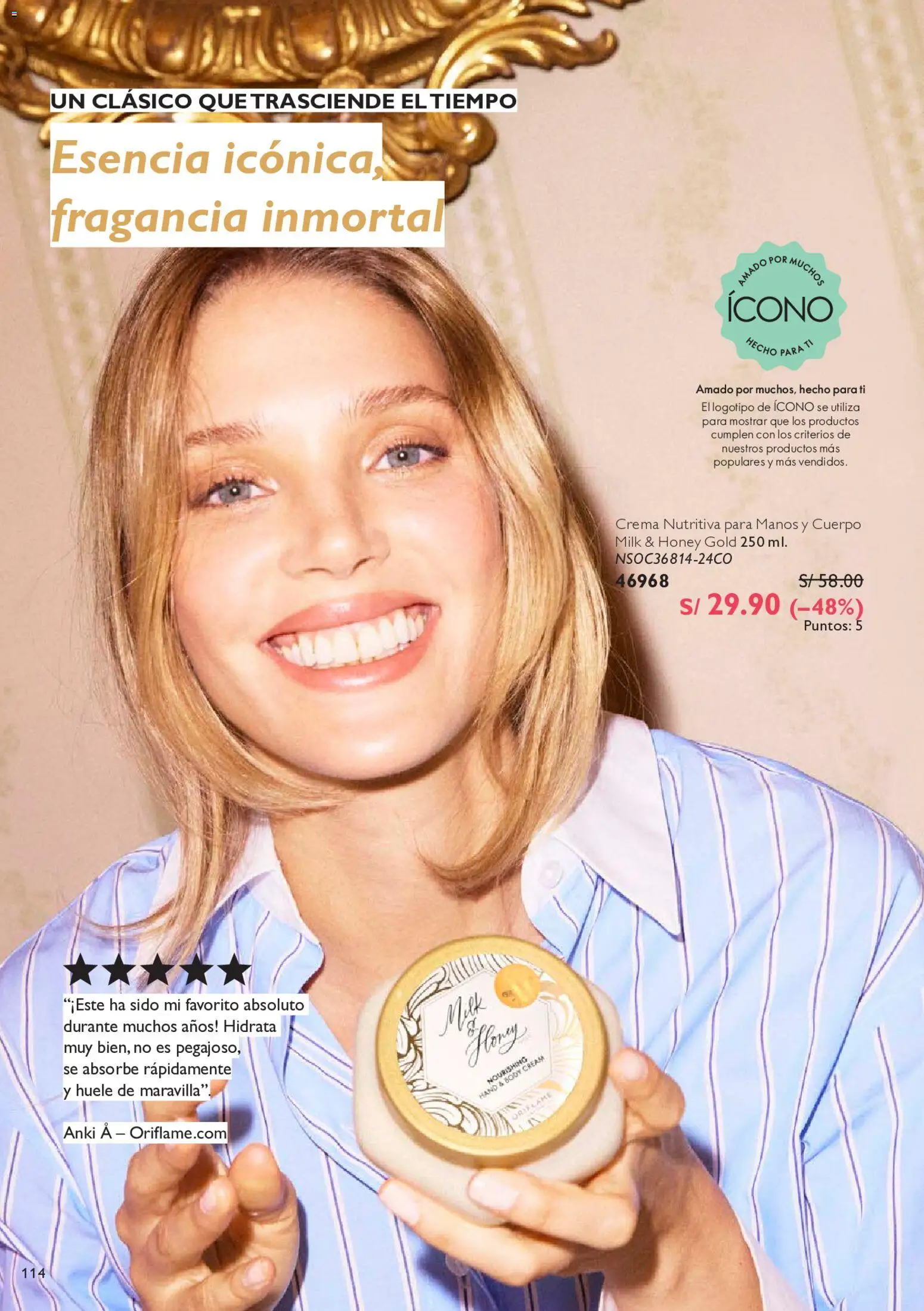 Catálogo Oriflame válido desde 09.05.2026 | Página: 116 | Productos: Crema, Fragancia