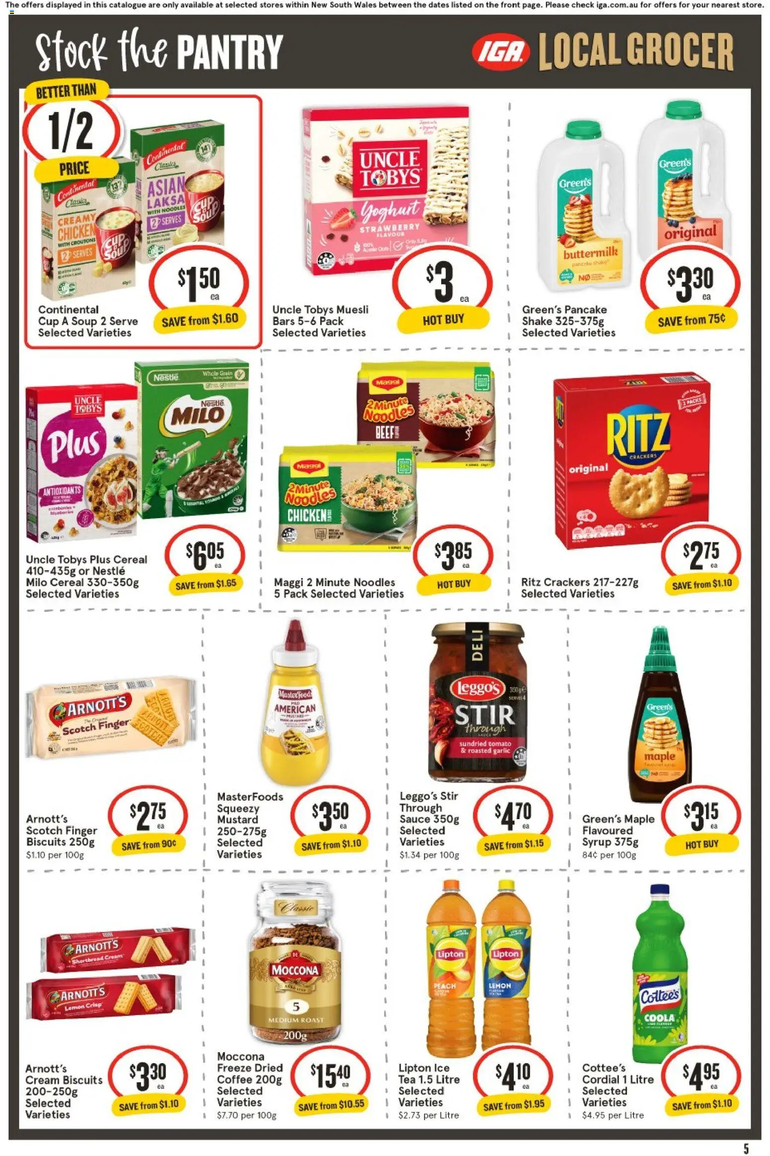 IGA IGA Local Grocer  Local Grocer V1 Supermarkets Deals NSW July 2026 — page 5 of 8